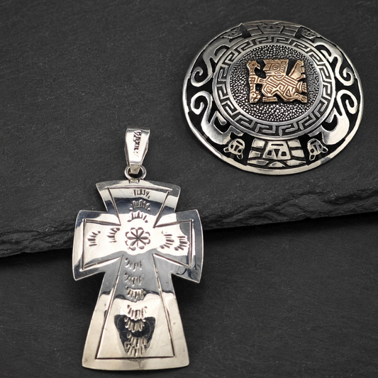 Choice of Vintage Pendants Sterling Silver P2707