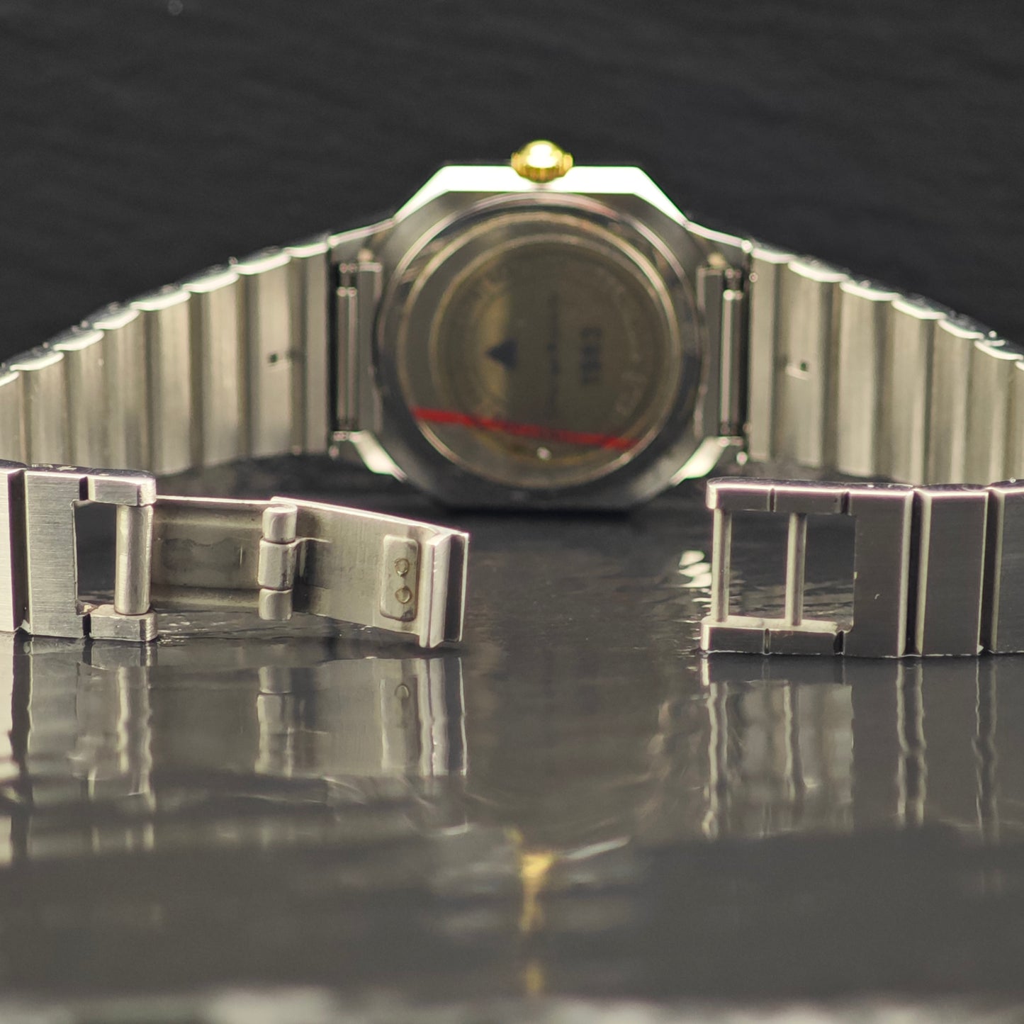 Vintage Longines 24mm Octagonal 18k Gold Frame Quartz Watch MISC0365