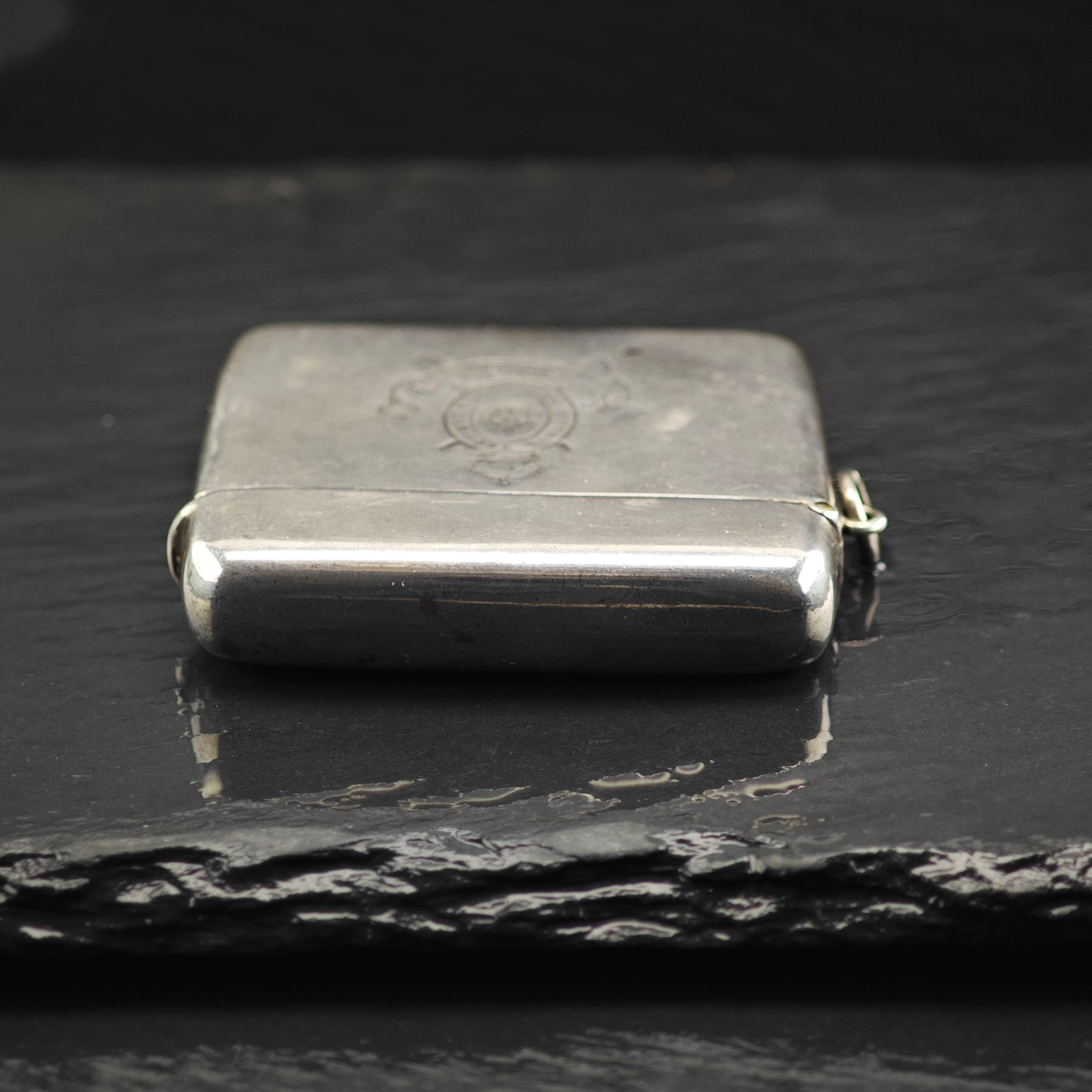 WWI Soldier Vesta Case Sterling Silver MISC0341