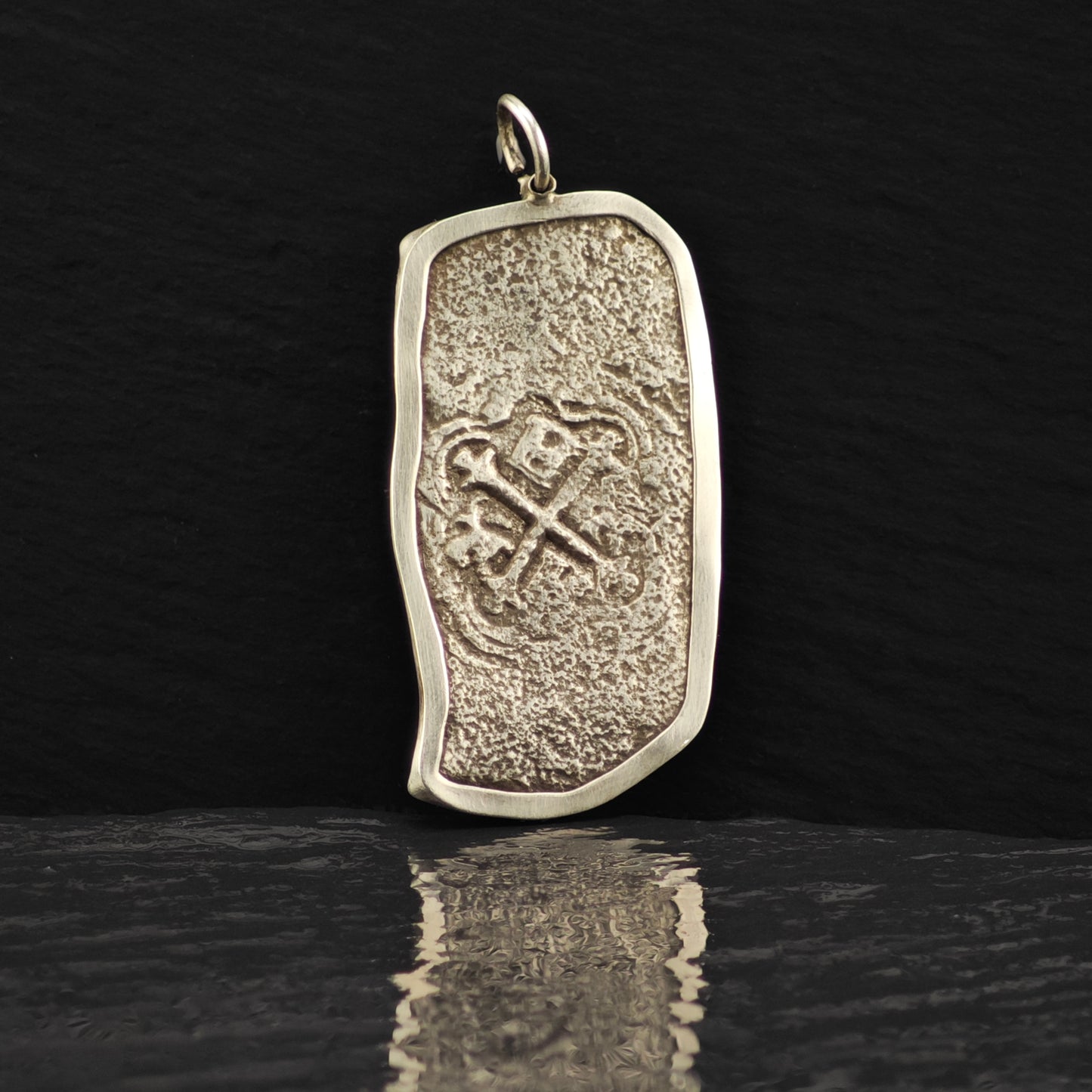 1700 Atocha Shipwreck Coin Pendant Sterling Silver P2856
