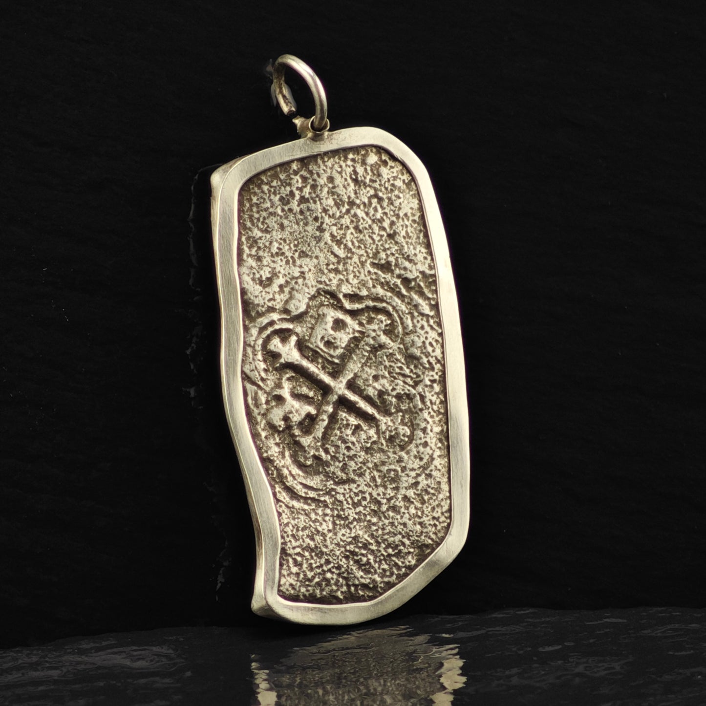 1700 Atocha Shipwreck Coin Pendant Sterling Silver P2856