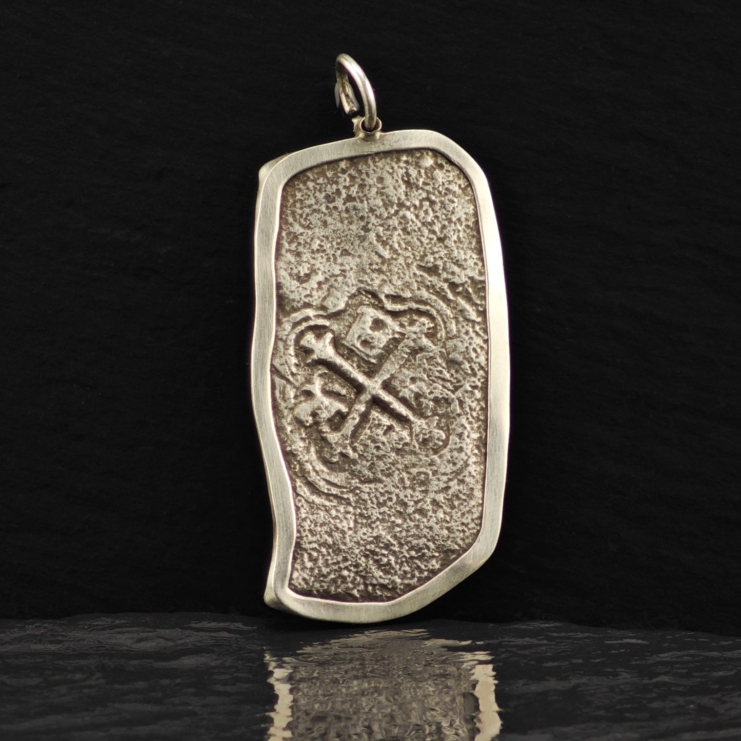 1700 Atocha Shipwreck Coin Pendant Sterling Silver P2856