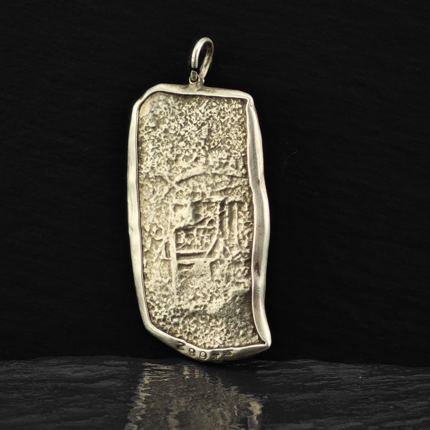 1700 Atocha Shipwreck Coin Pendant Sterling Silver P2856