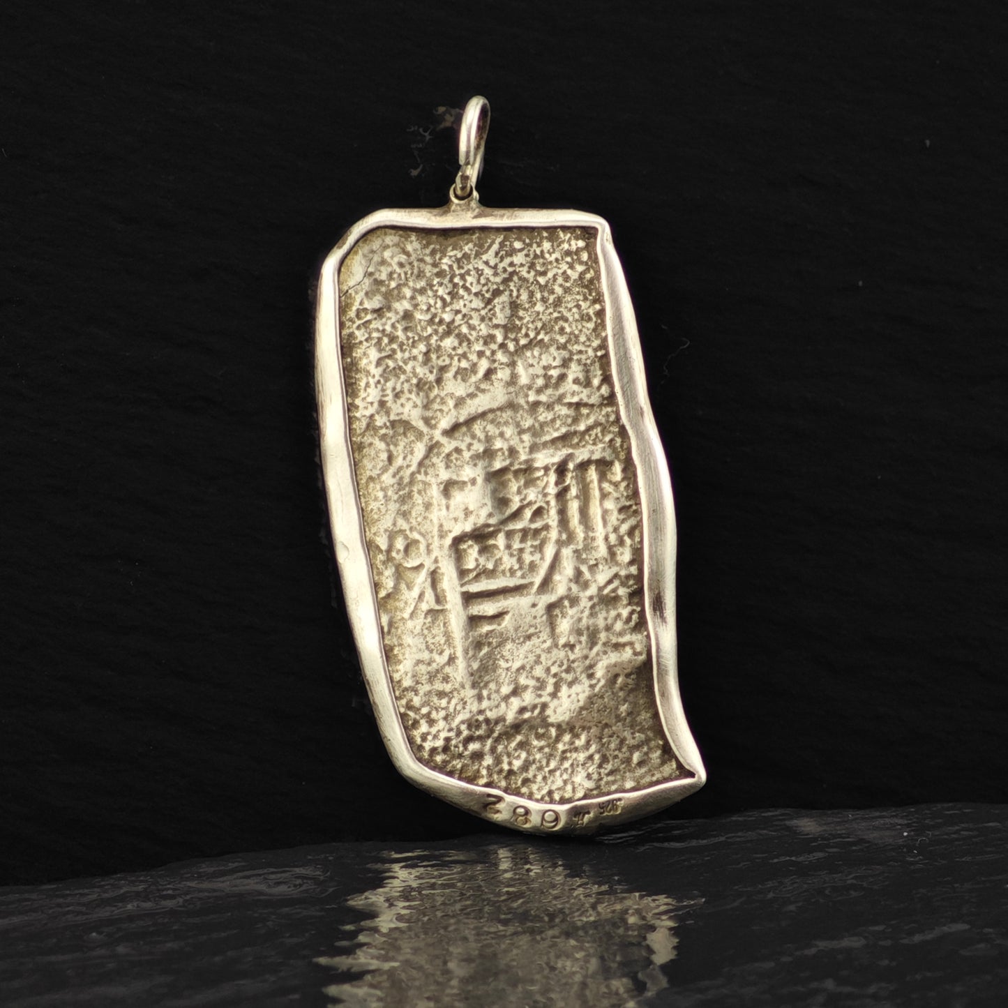 1700 Atocha Shipwreck Coin Pendant Sterling Silver P2856