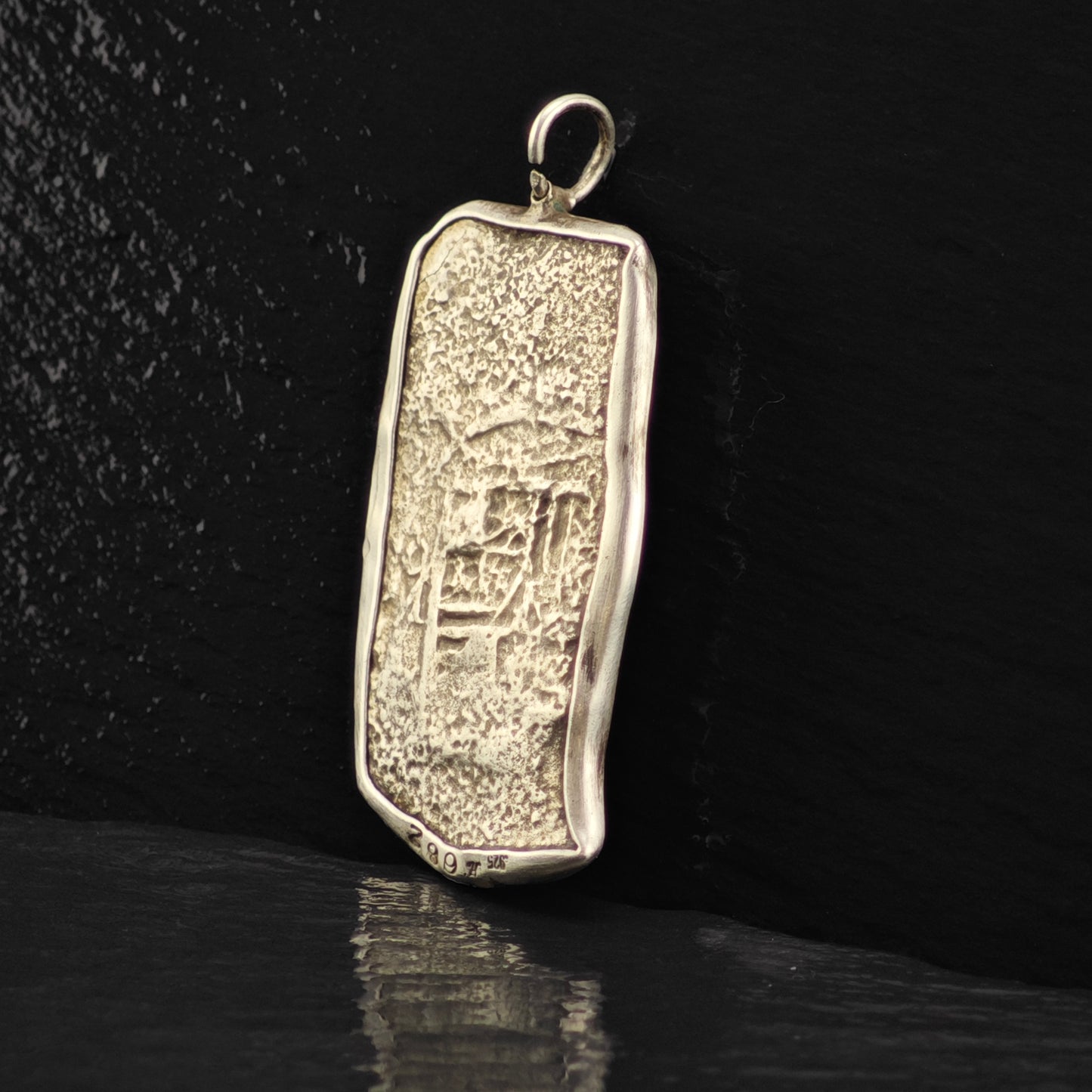 1700 Atocha Shipwreck Coin Pendant Sterling Silver P2856
