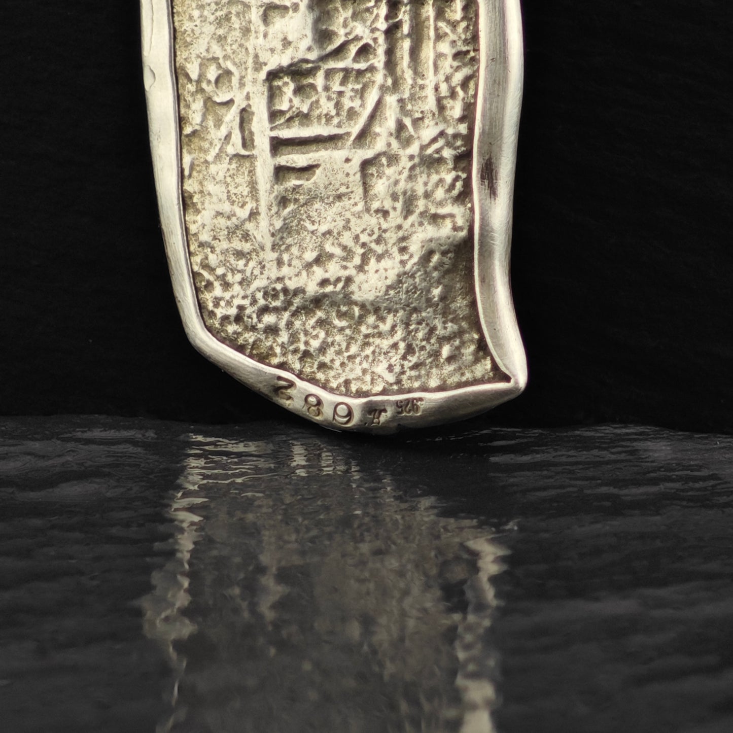 1700 Atocha Shipwreck Coin Pendant Sterling Silver P2856