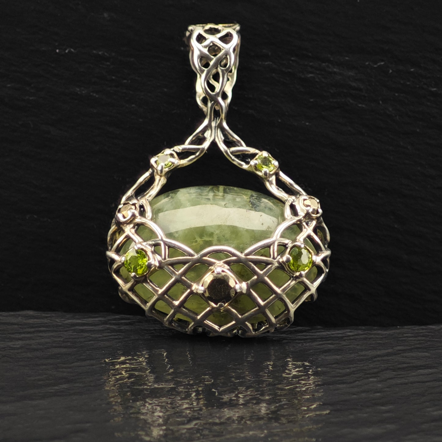 Carolyn Pollack  Multi-Gemstone Pendant Sterling Silver P2865