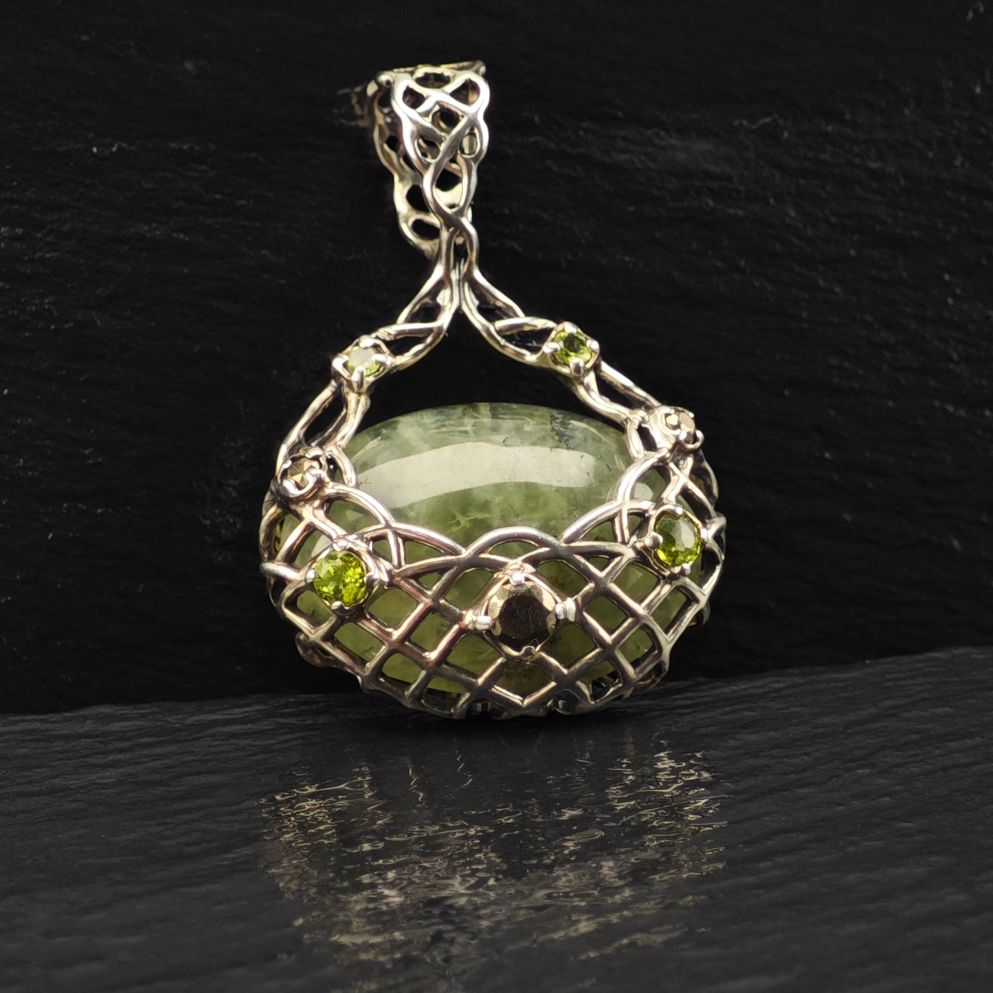 Carolyn Pollack  Multi-Gemstone Pendant Sterling Silver P2865