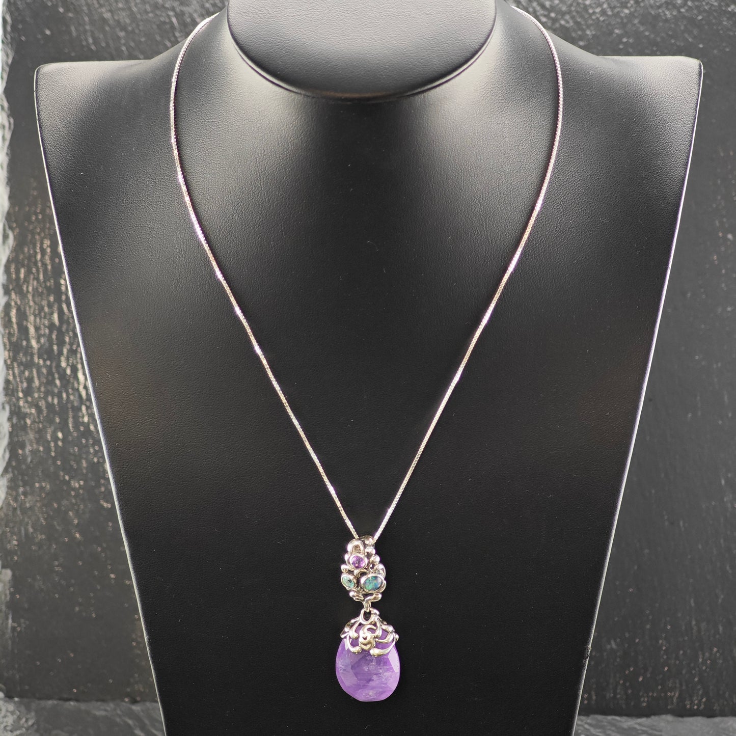 UPDATE PHOTOS Carolyn Pollack Gemstone Pendant Sterling Silver P2847