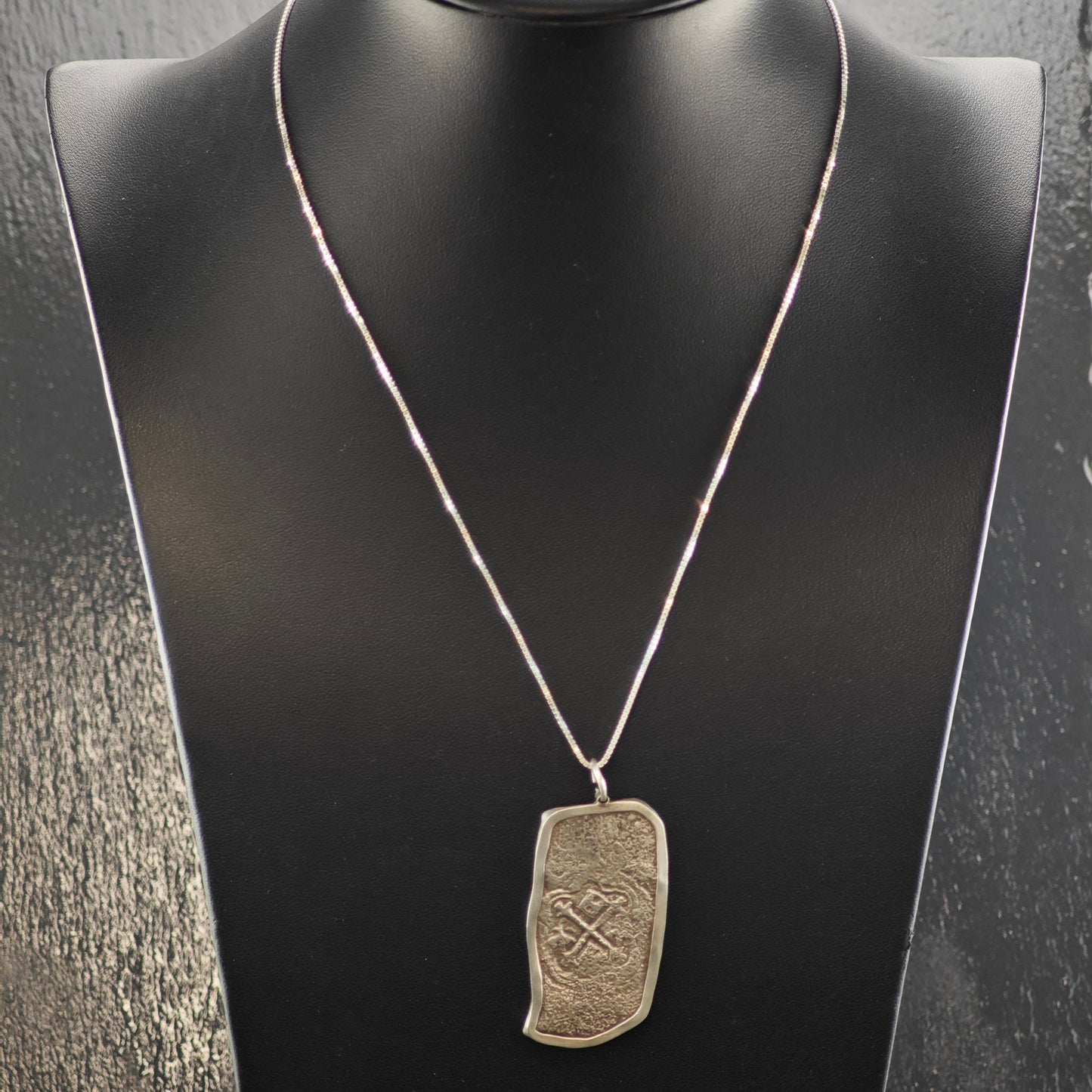 1700 Atocha Shipwreck Coin Pendant Sterling Silver P2856