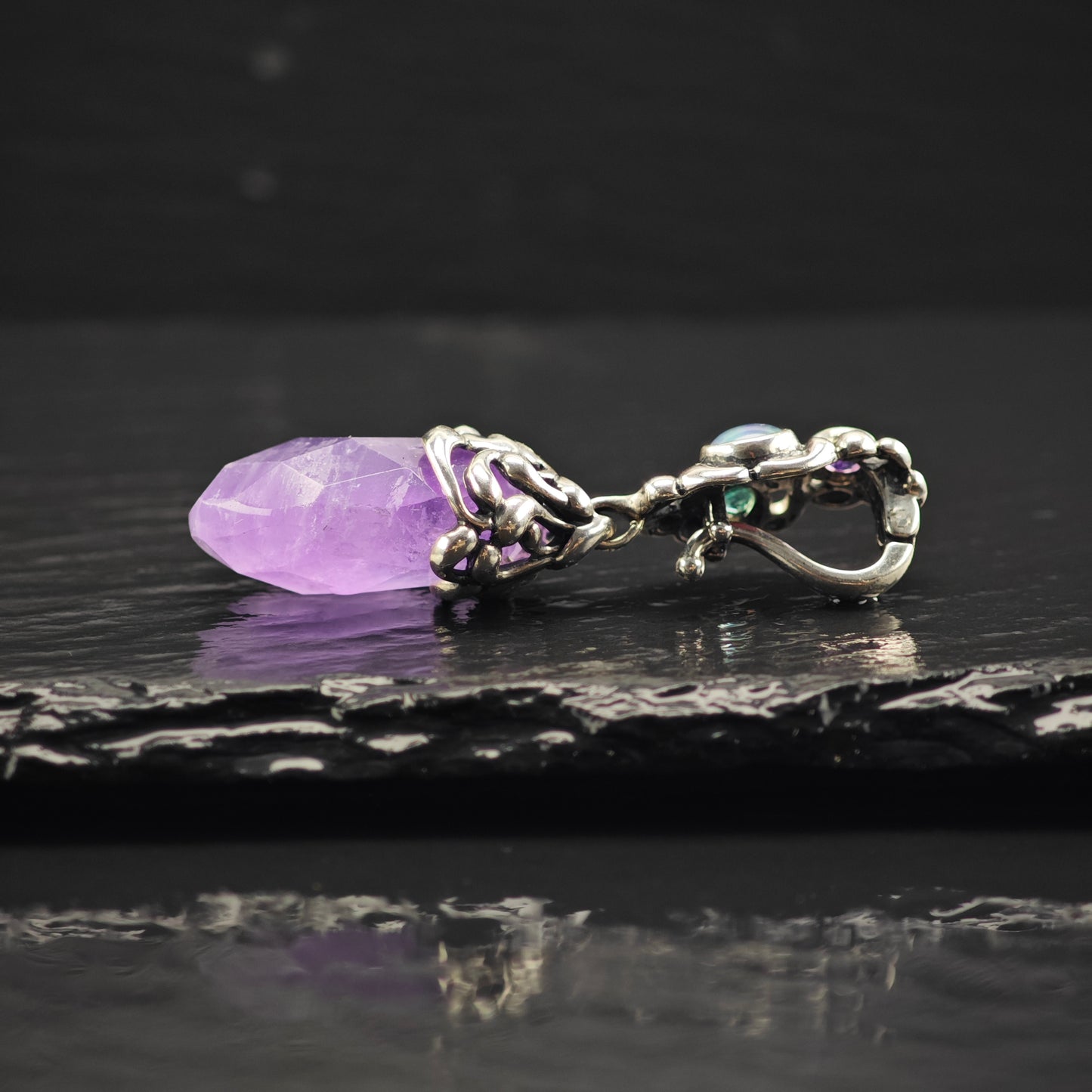 UPDATE PHOTOS Carolyn Pollack Gemstone Pendant Sterling Silver P2847