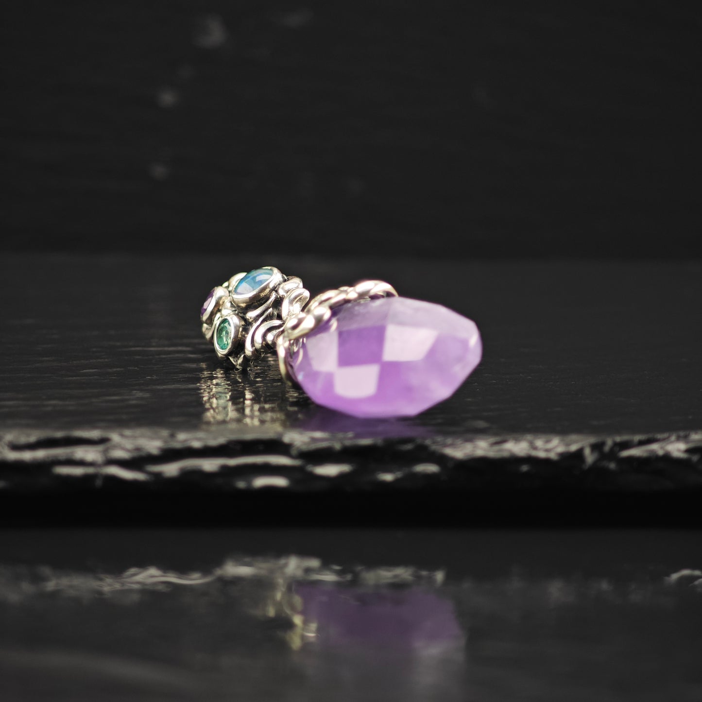 UPDATE PHOTOS Carolyn Pollack Gemstone Pendant Sterling Silver P2847