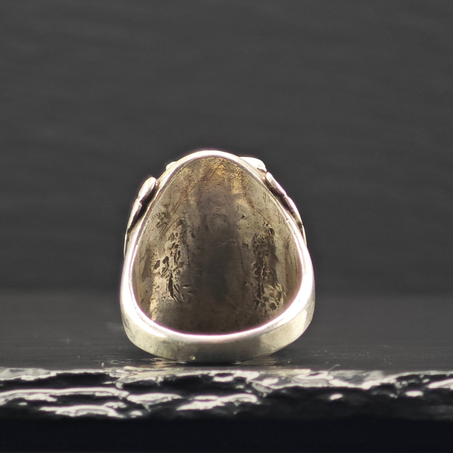 Sw Turquoise Ring Sterling Silver Sz 10 1/2 R6342