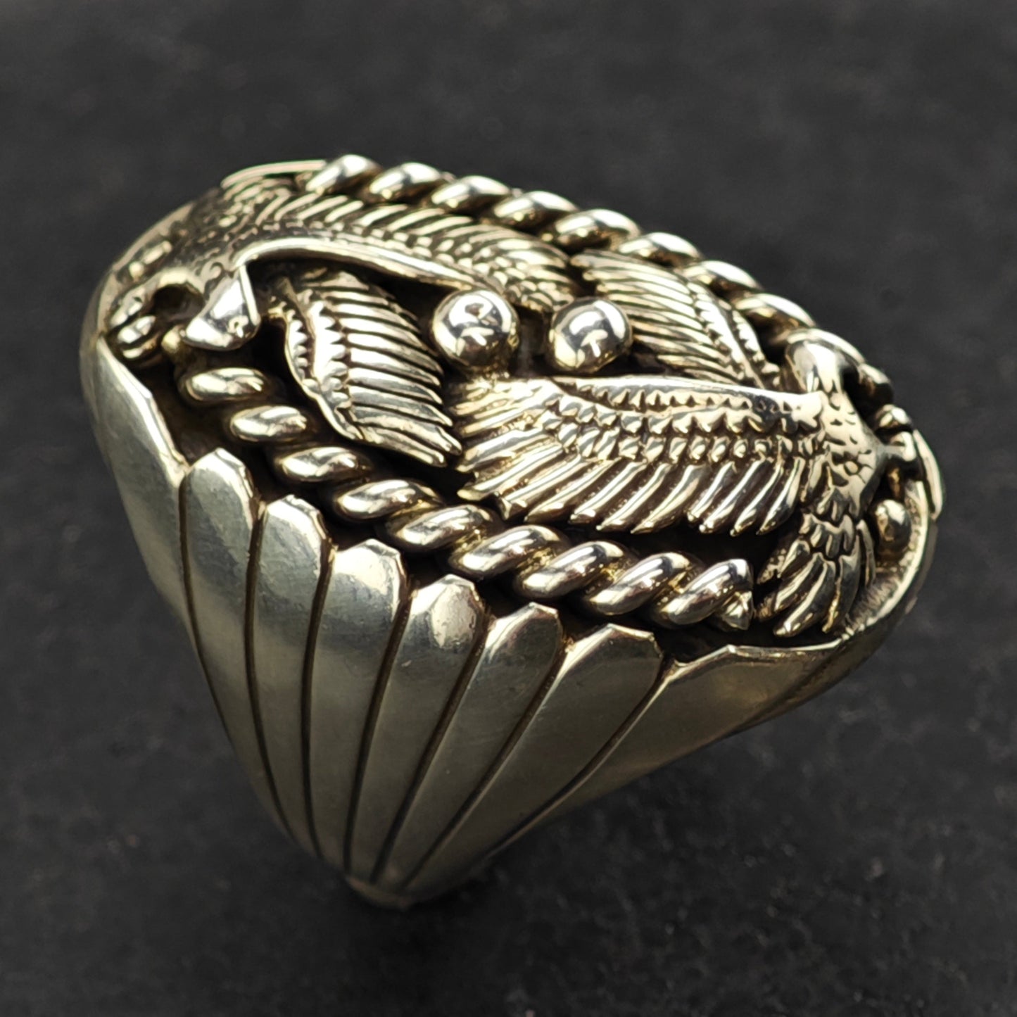 Sw Statement Eagle Ring Sterling Silver Sz 9 1/2 R6345