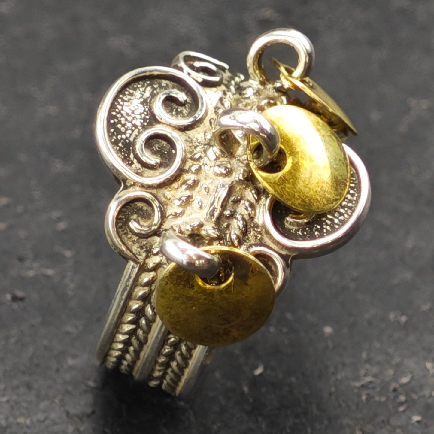Norwegian Solje Style Ring 830 Silver Sz 7 R6374