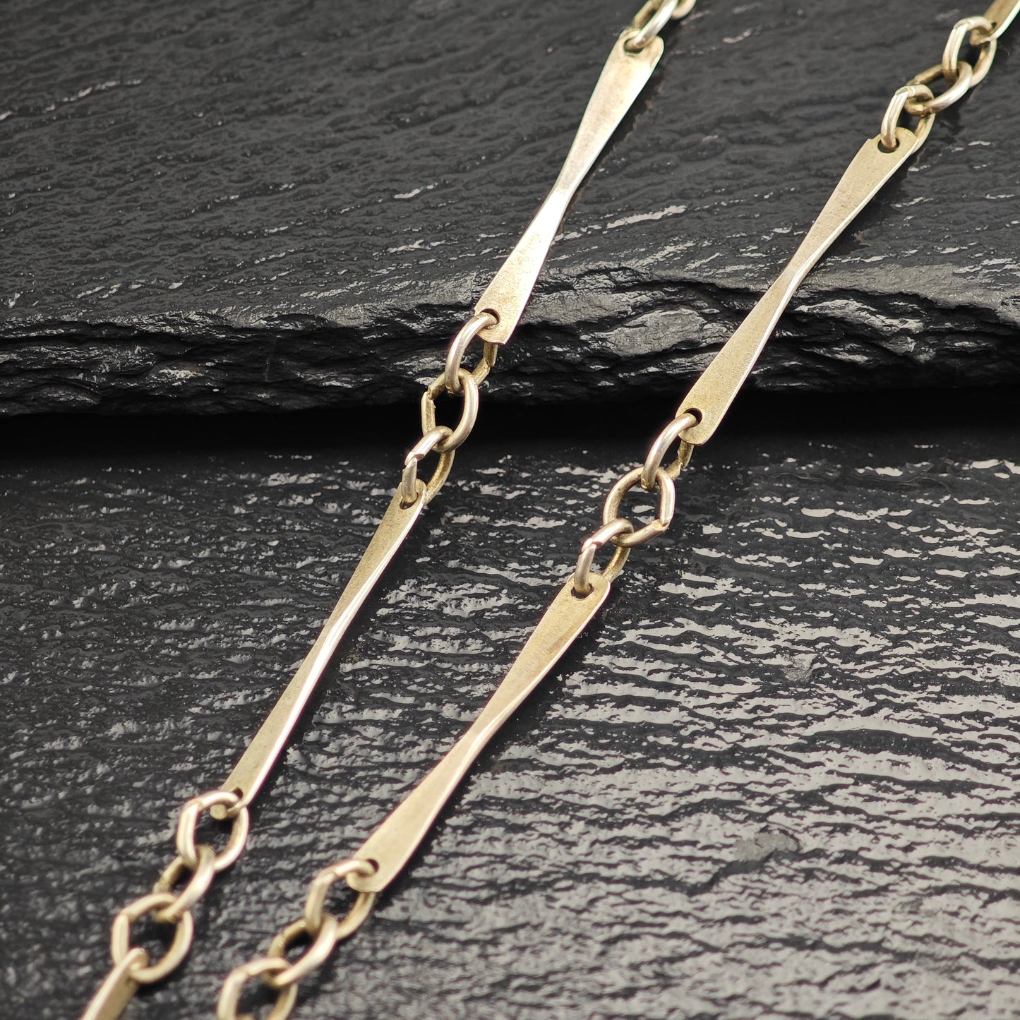 Brutalist Abstract, Sterling Silver Necklace N2698