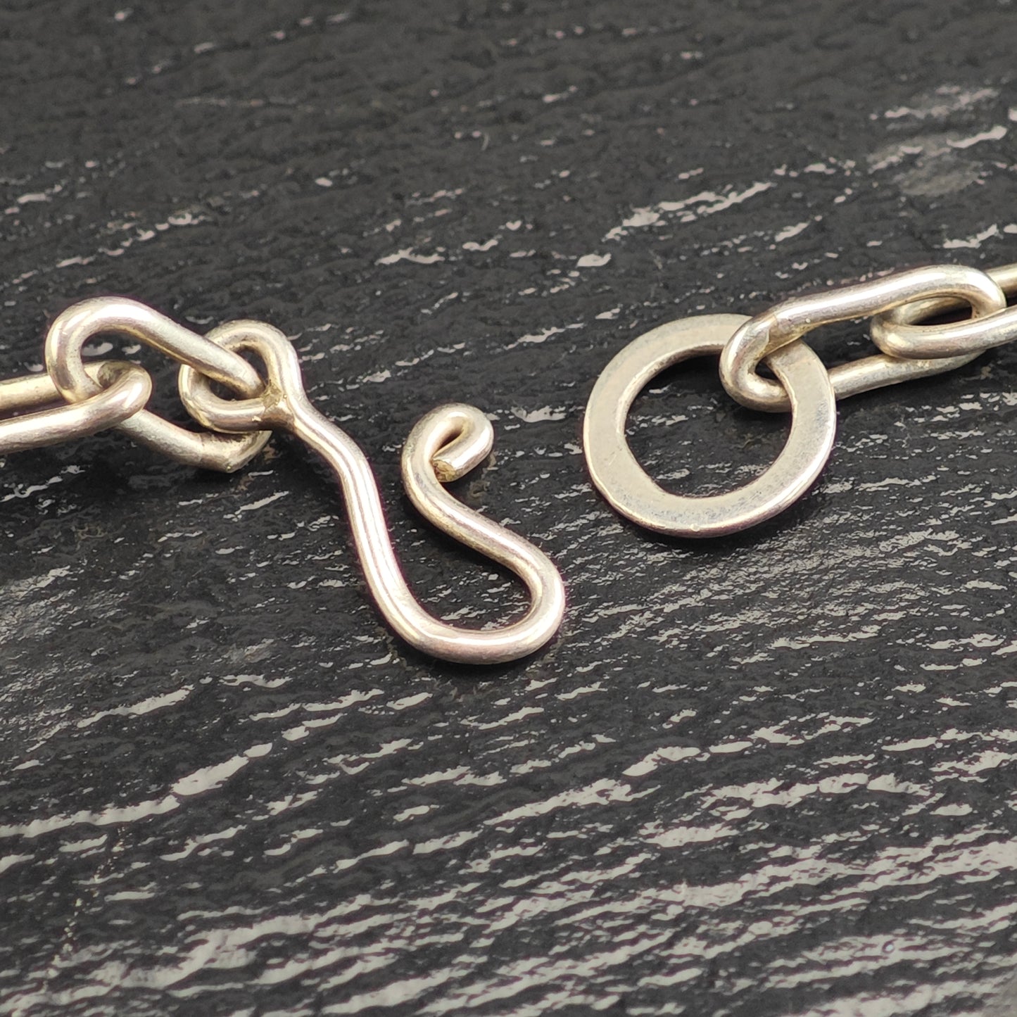 Studio Artist, Sterling Silver, Abstract Necklace N2699