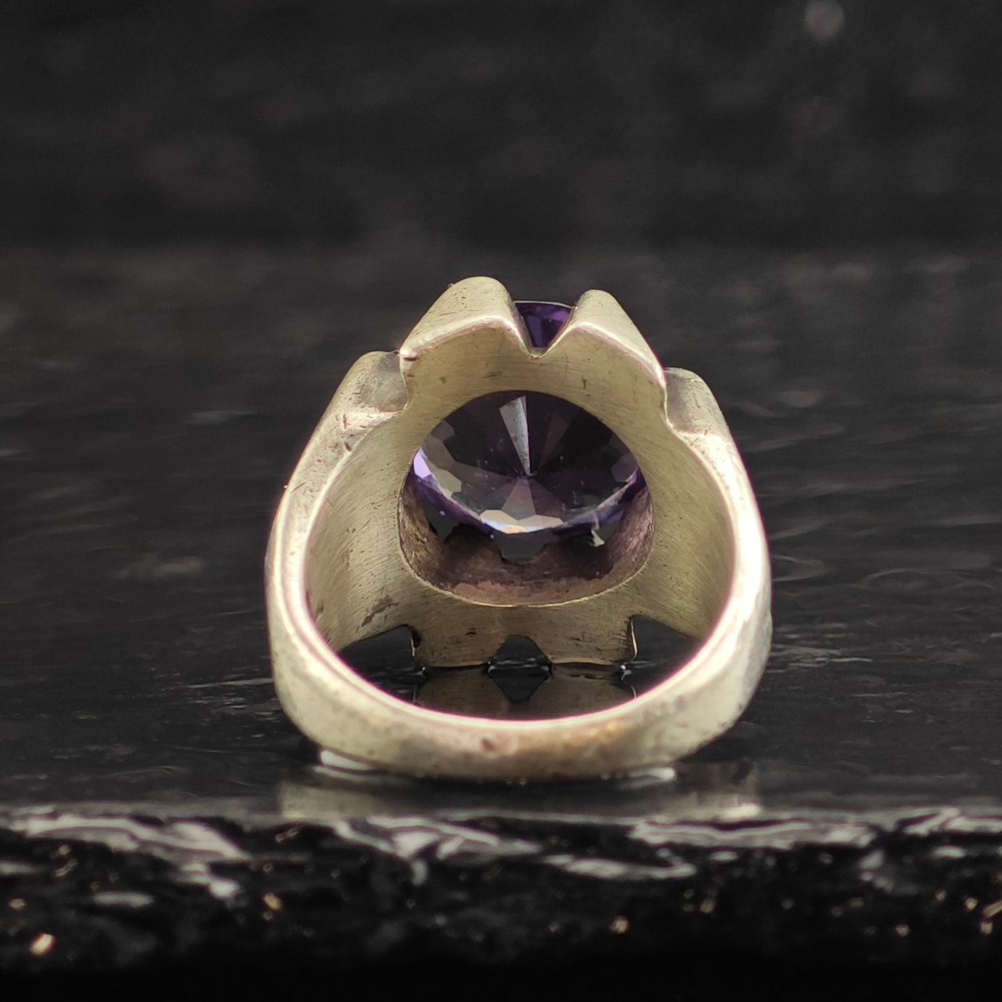 Enrique Ledesma Taxco Color Change Corundum Sterling Silver Ring Sz 9 R6499