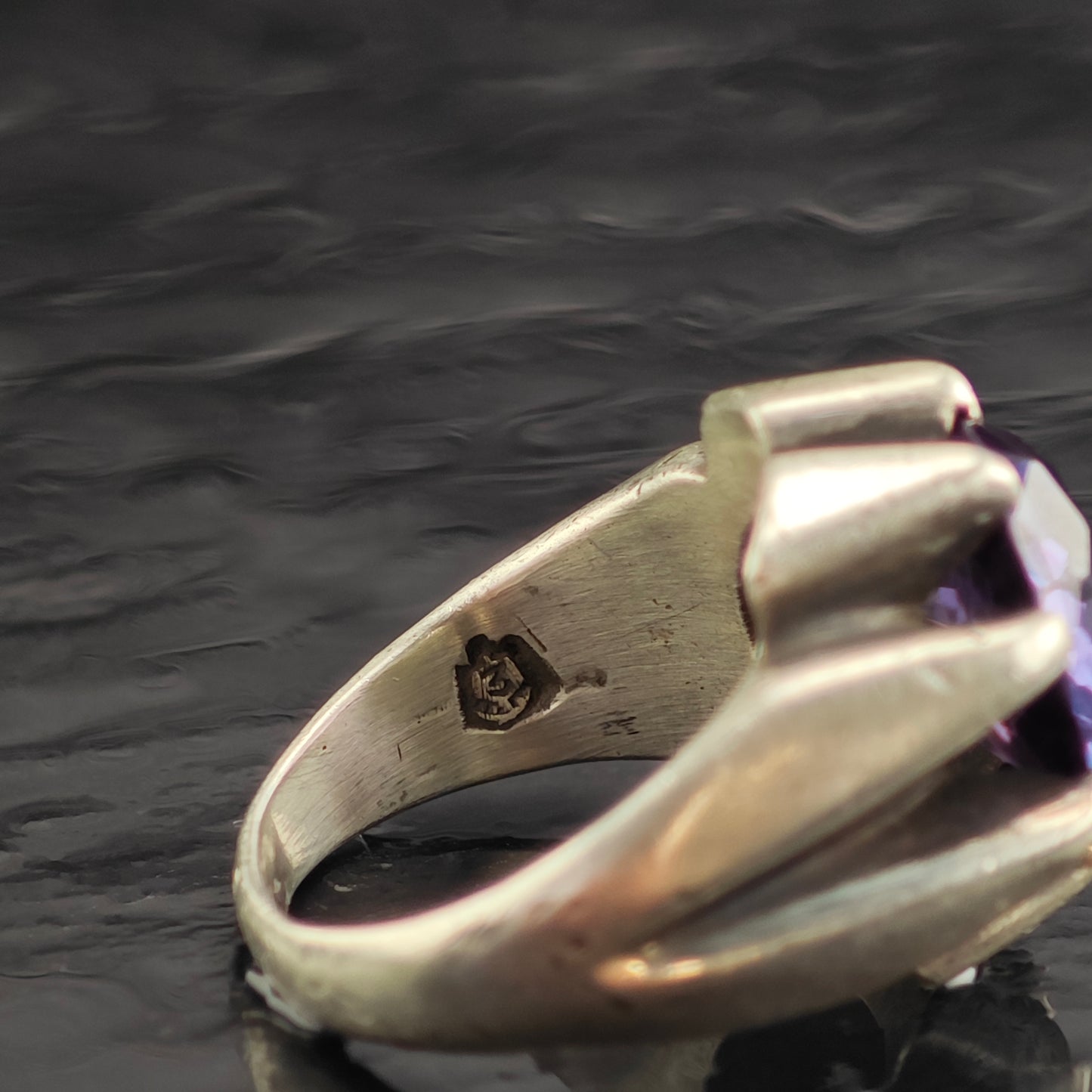 Enrique Ledesma Taxco Color Change Corundum Sterling Silver Ring Sz 9 R6499