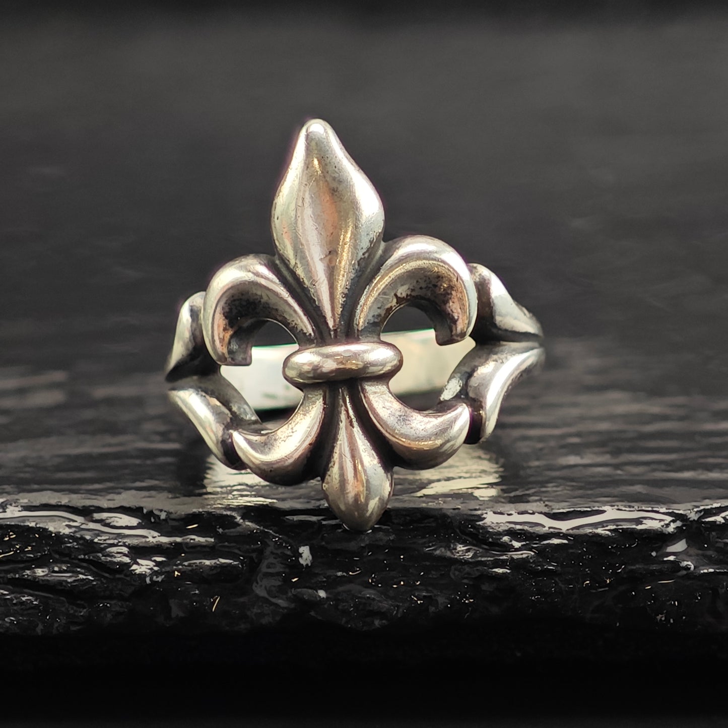 James Avery Fleur De Lis Sterling Silver Ring Sz 6 R6522