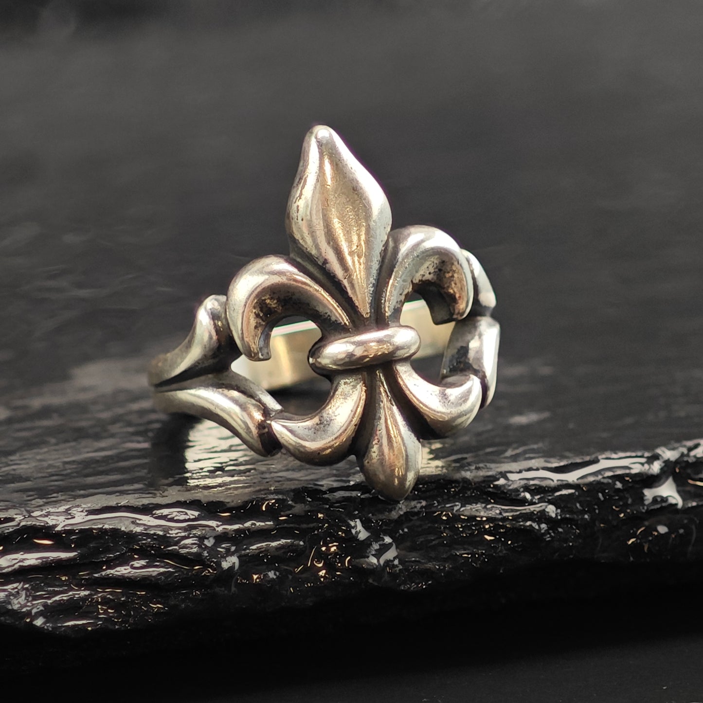 James Avery Fleur De Lis Sterling Silver Ring Sz 6 R6522