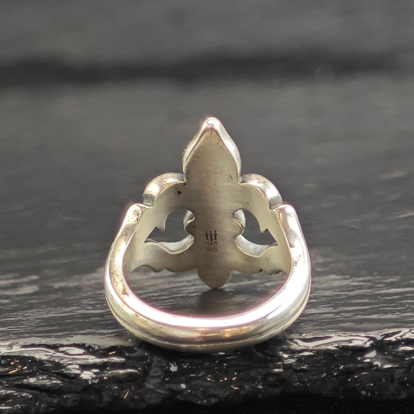 James Avery Fleur De Lis Sterling Silver Ring Sz 6 R6522