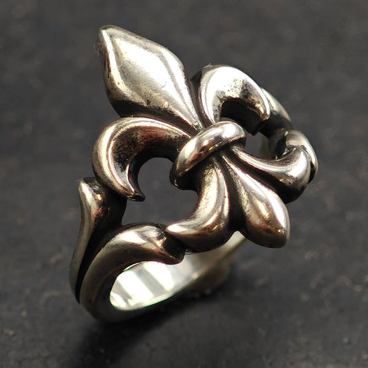 James Avery Fleur De Lis Sterling Silver Ring Sz 6 R6522