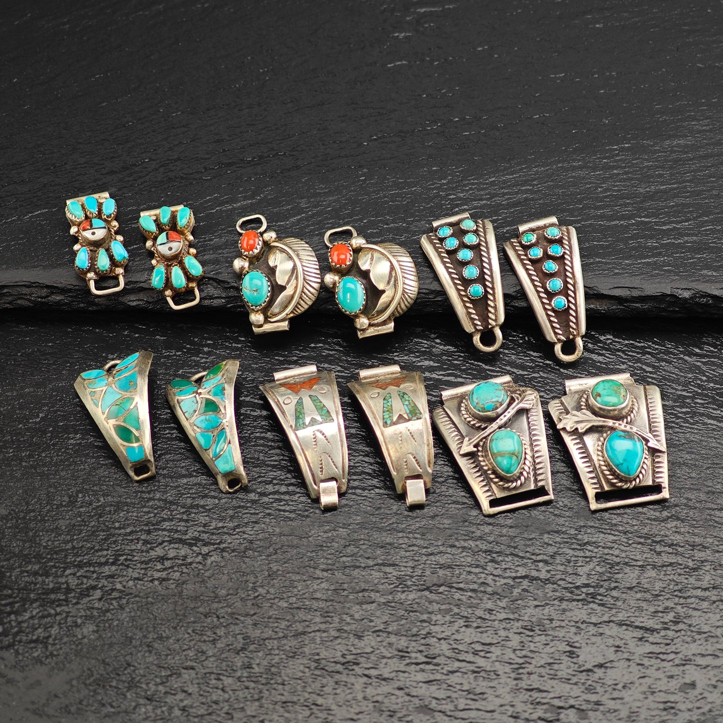 Choice of Native American, Sterling Silver Watch Extender Tips MISC0370
