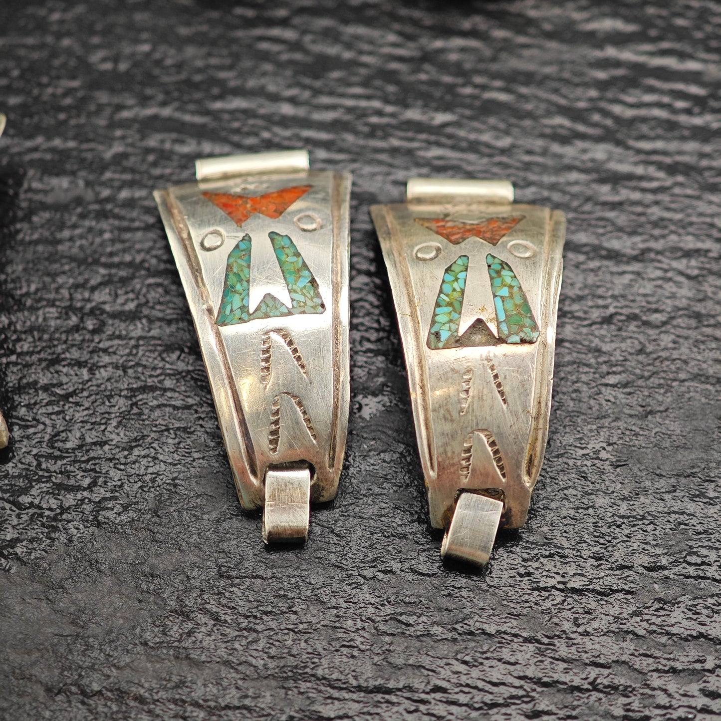 Choice of Native American, Sterling Silver Watch Extender Tips MISC0370