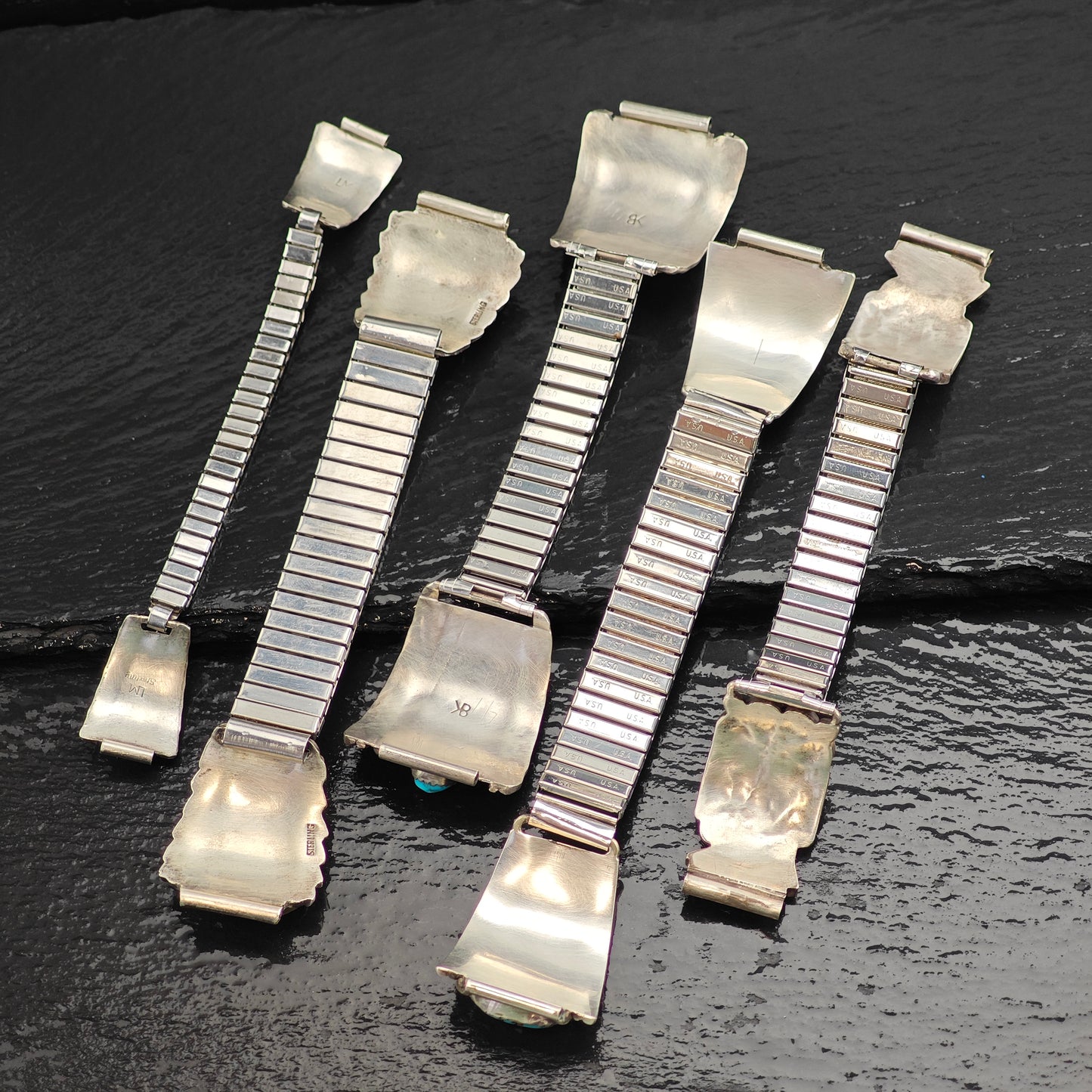 Choice of Native American, Sterling Silver Watch Extenders MISC0369