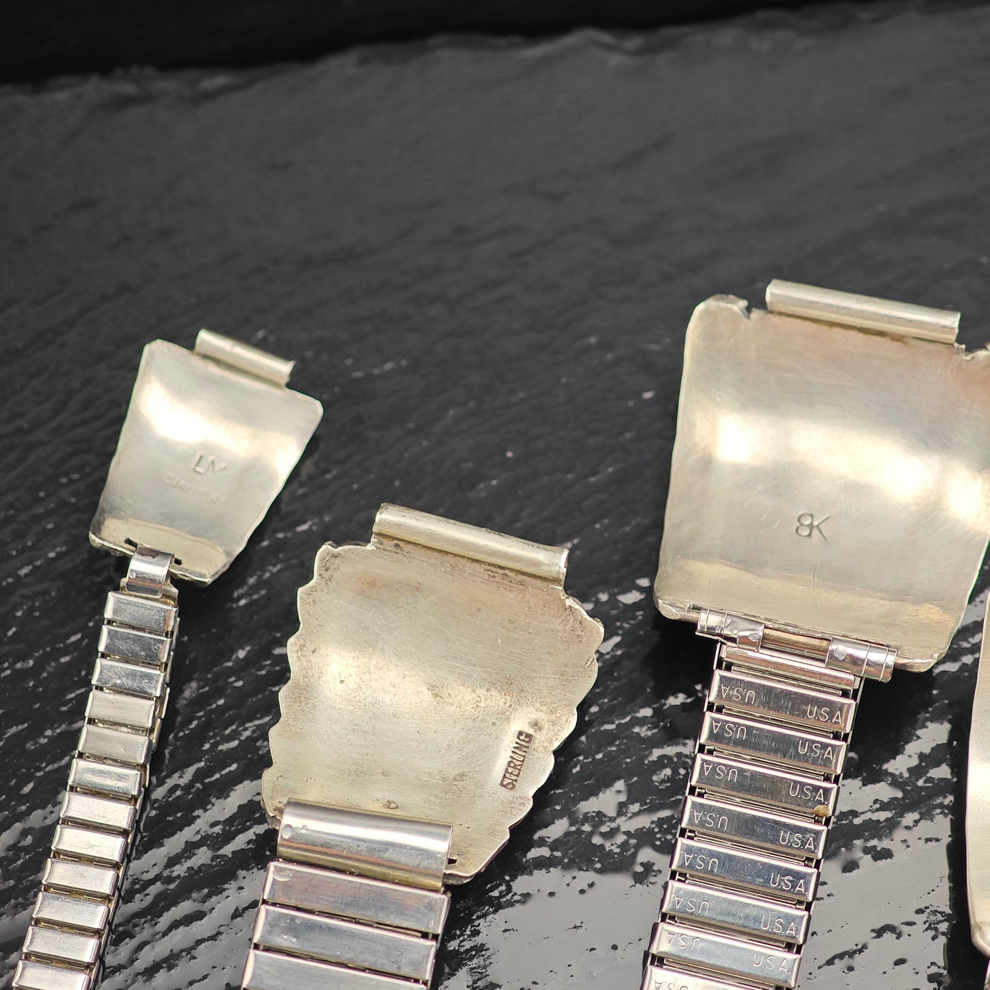 Choice of Native American, Sterling Silver Watch Extenders MISC0369