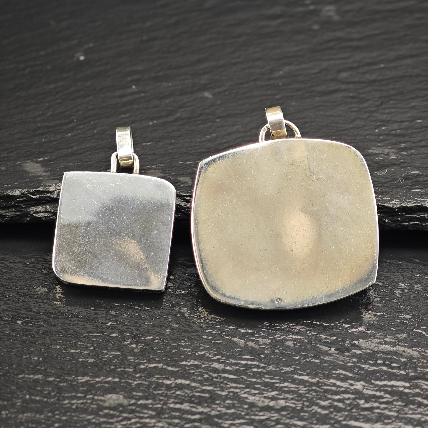 Choice of Resin Inlay Sterling Silver Pendants P3014