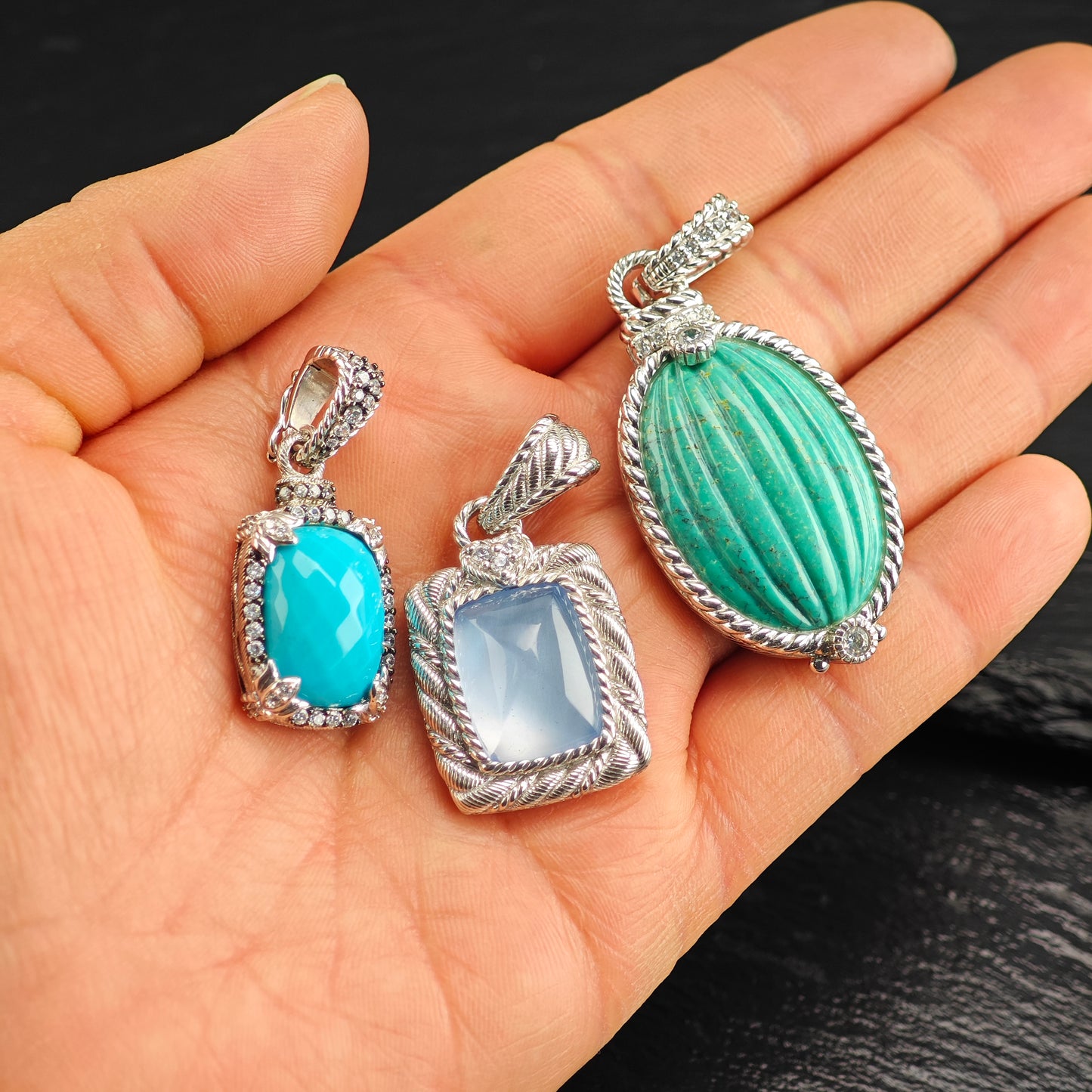 Choice of Judith Ripka Pendants, Sterling Silver P3016