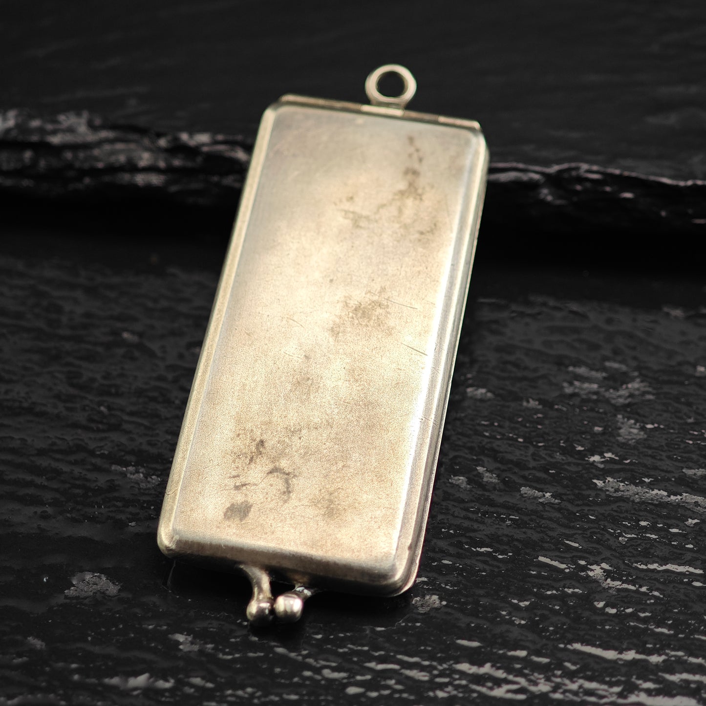 Antique Hello Bill Case B.P.O.E. Sterling Silver Pendant P3017