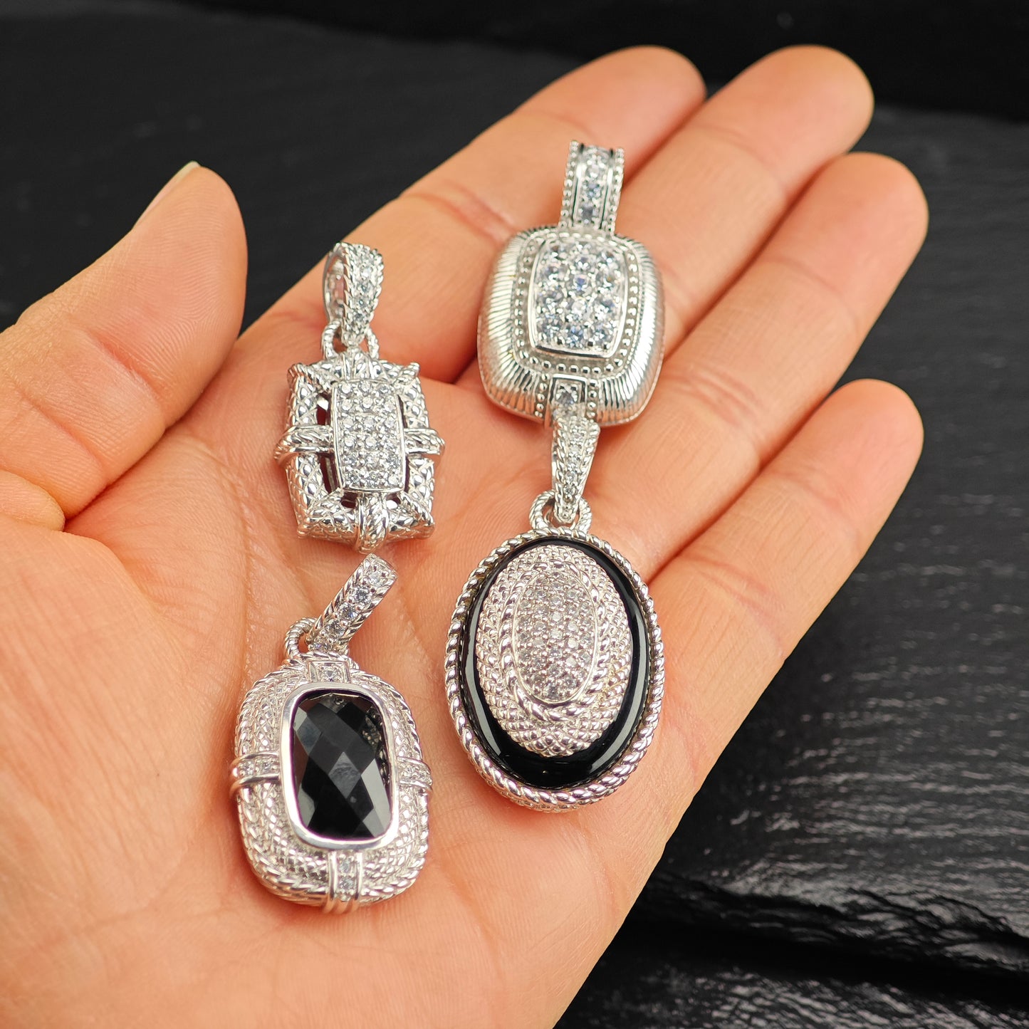 Choice of Judith Ripka Pendants, Sterling Silver P3024