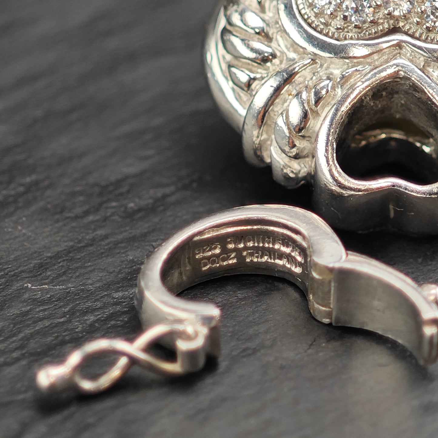 Choice of Judith Ripka Heart Pendants, Sterling Silver P3025