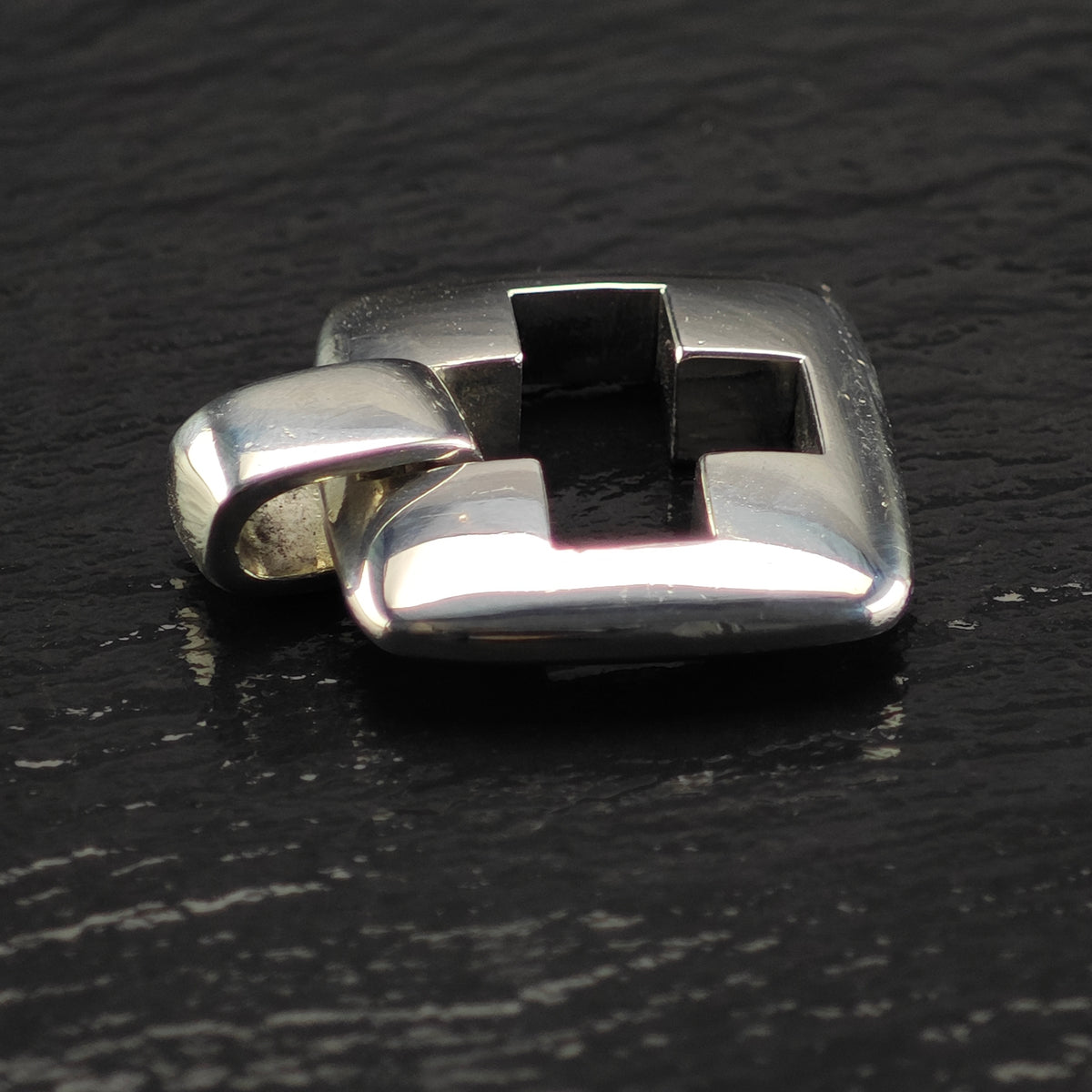 Vintage Tiffany & Co. Cutout Cross Sterling Silver Pendant  P3157