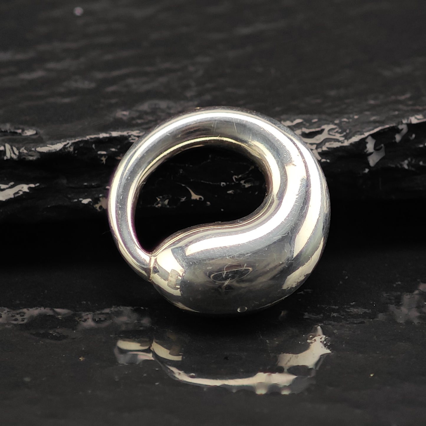 Tiffany & Co, Elsa Peretti Eternal Circle Pendant Sterling Silver 16.5mm