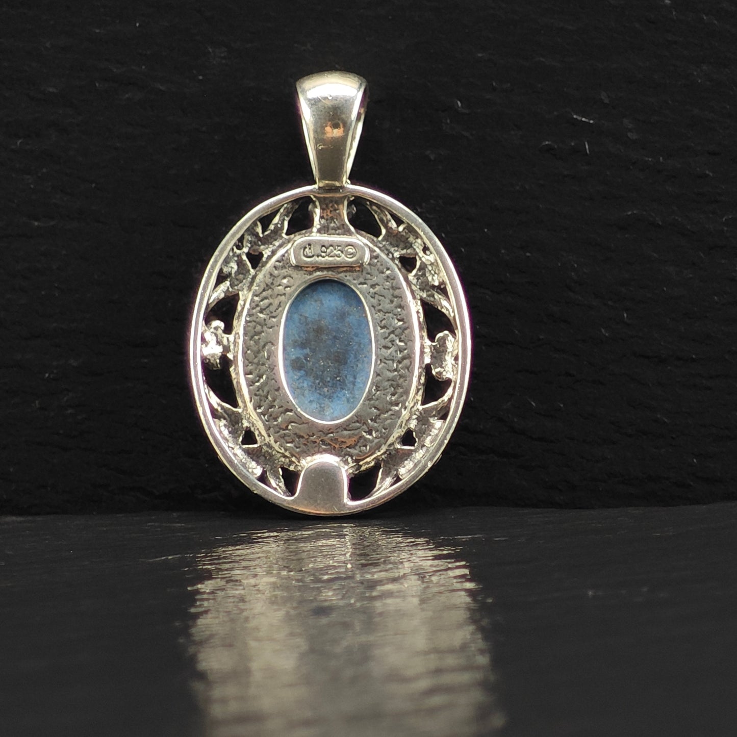 SW Relios Lapis Pendant Sterling Silver