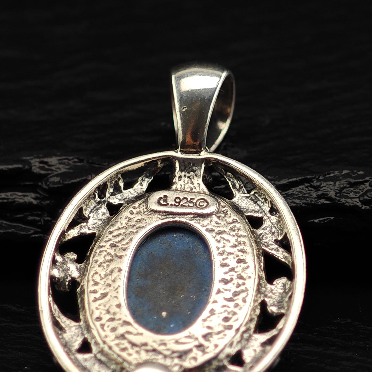 SW Relios Lapis Pendant Sterling Silver