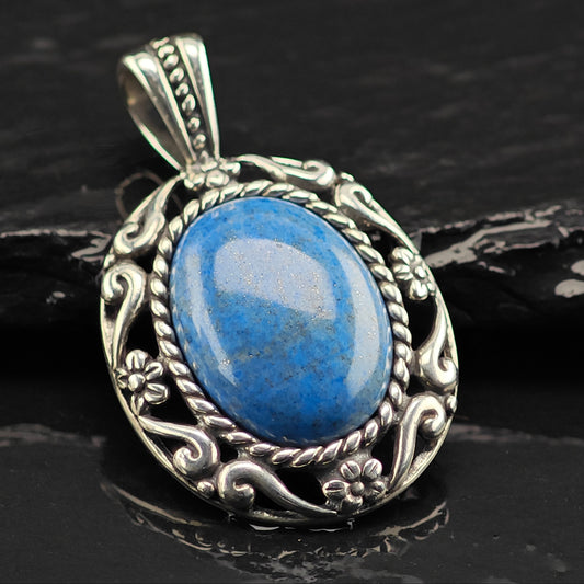 SW Relios Lapis Pendant Sterling Silver P2963