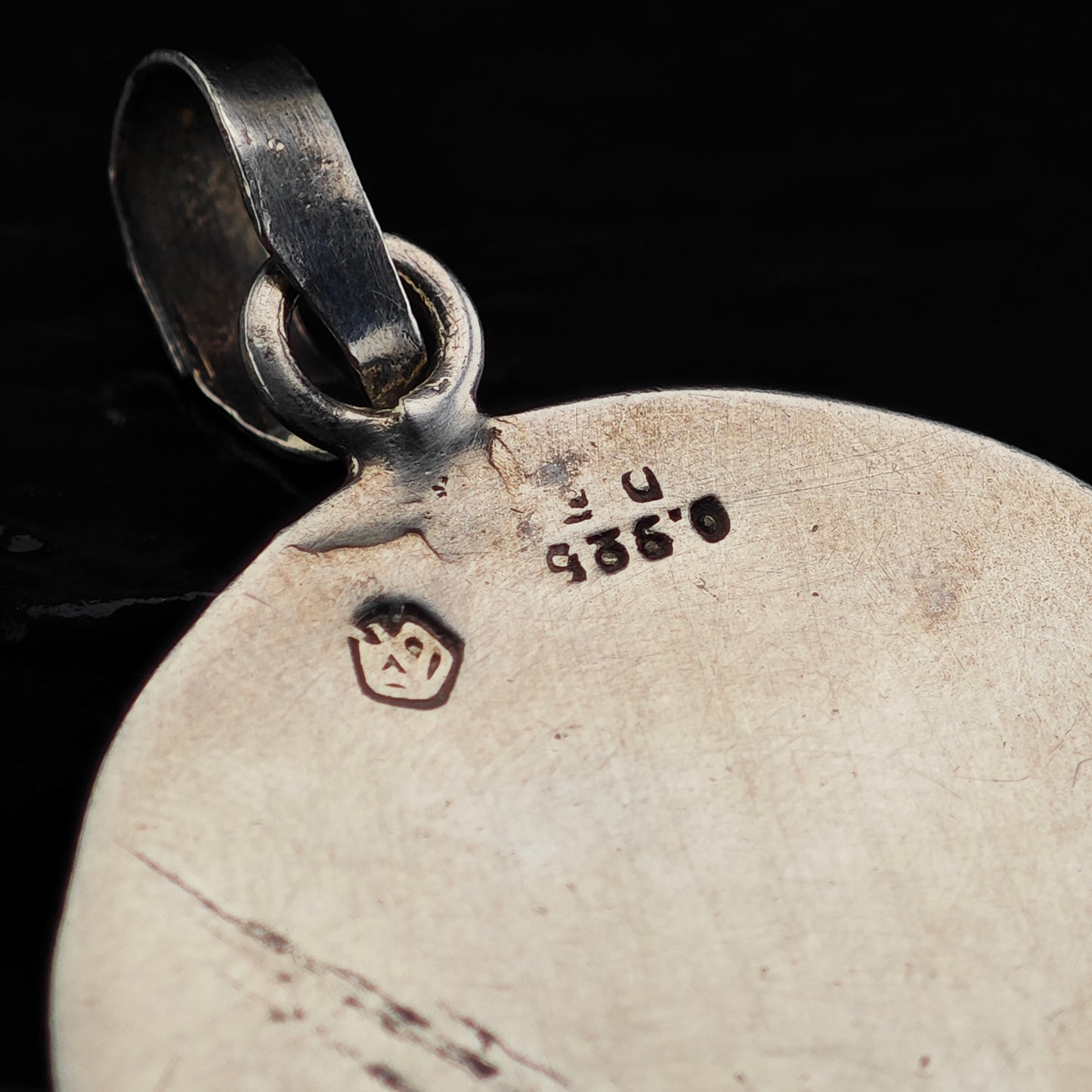 South American Warrior Pendant Sterling Silver