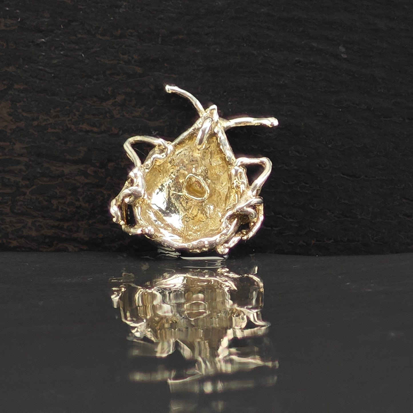 Beetle Pendant Sterling Silver