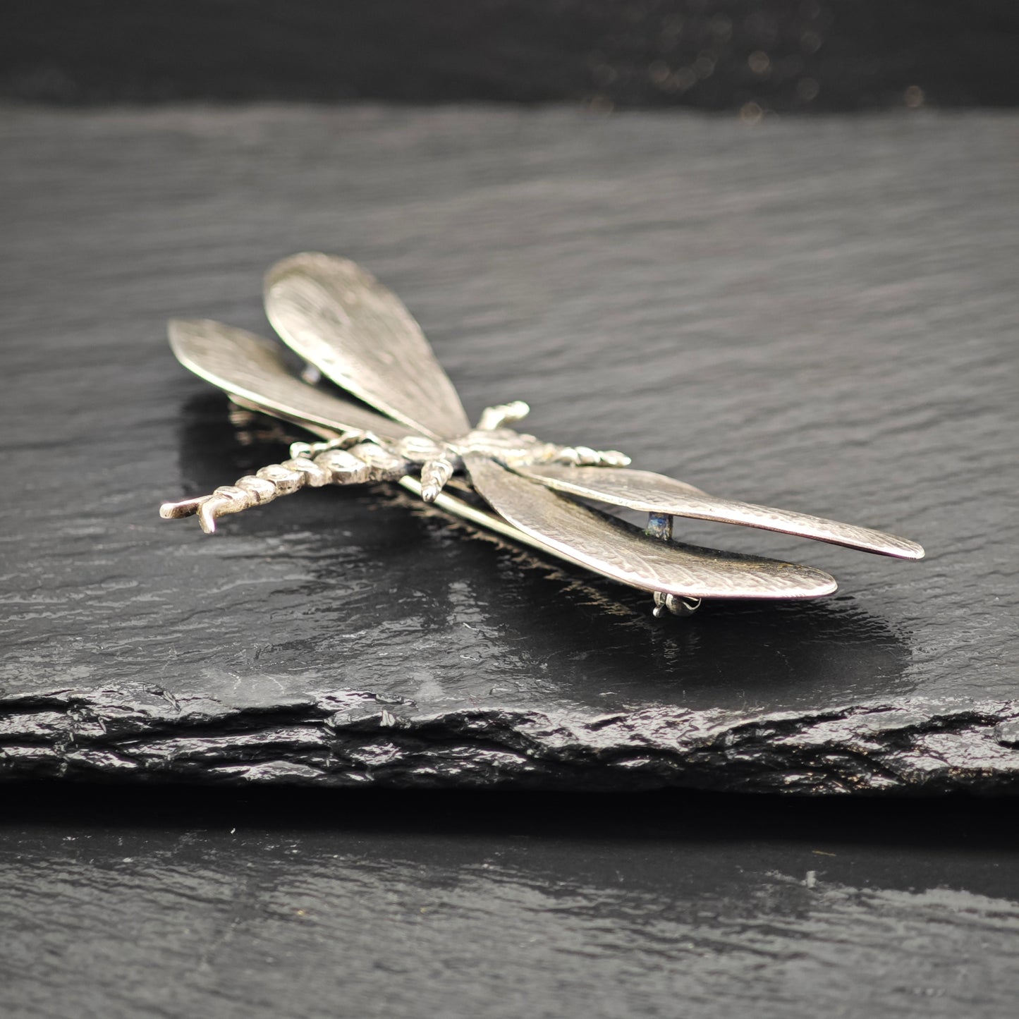 Vintage Lg Gump's by Cini  Sterling Silver Brooch B2171