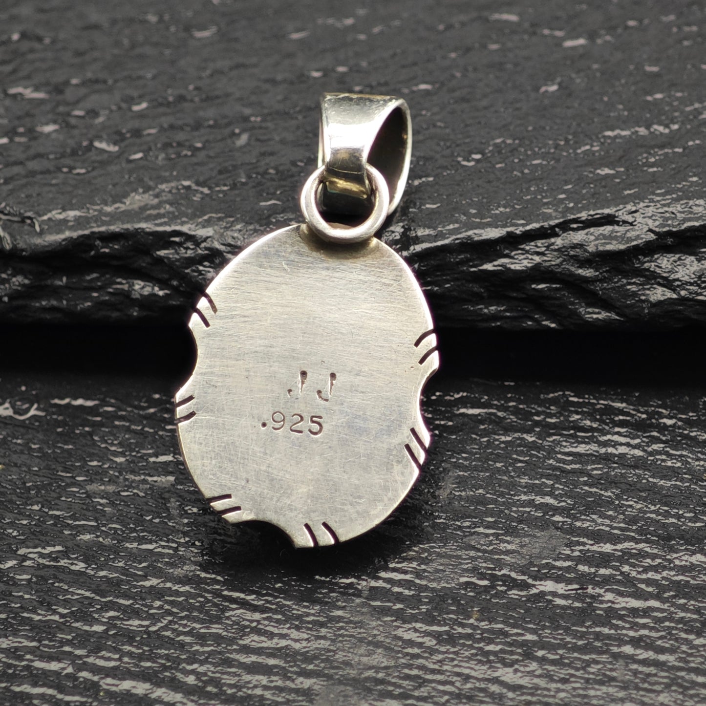 Sleeping Beauty Turquoise Pendant Sterling Silver P2912