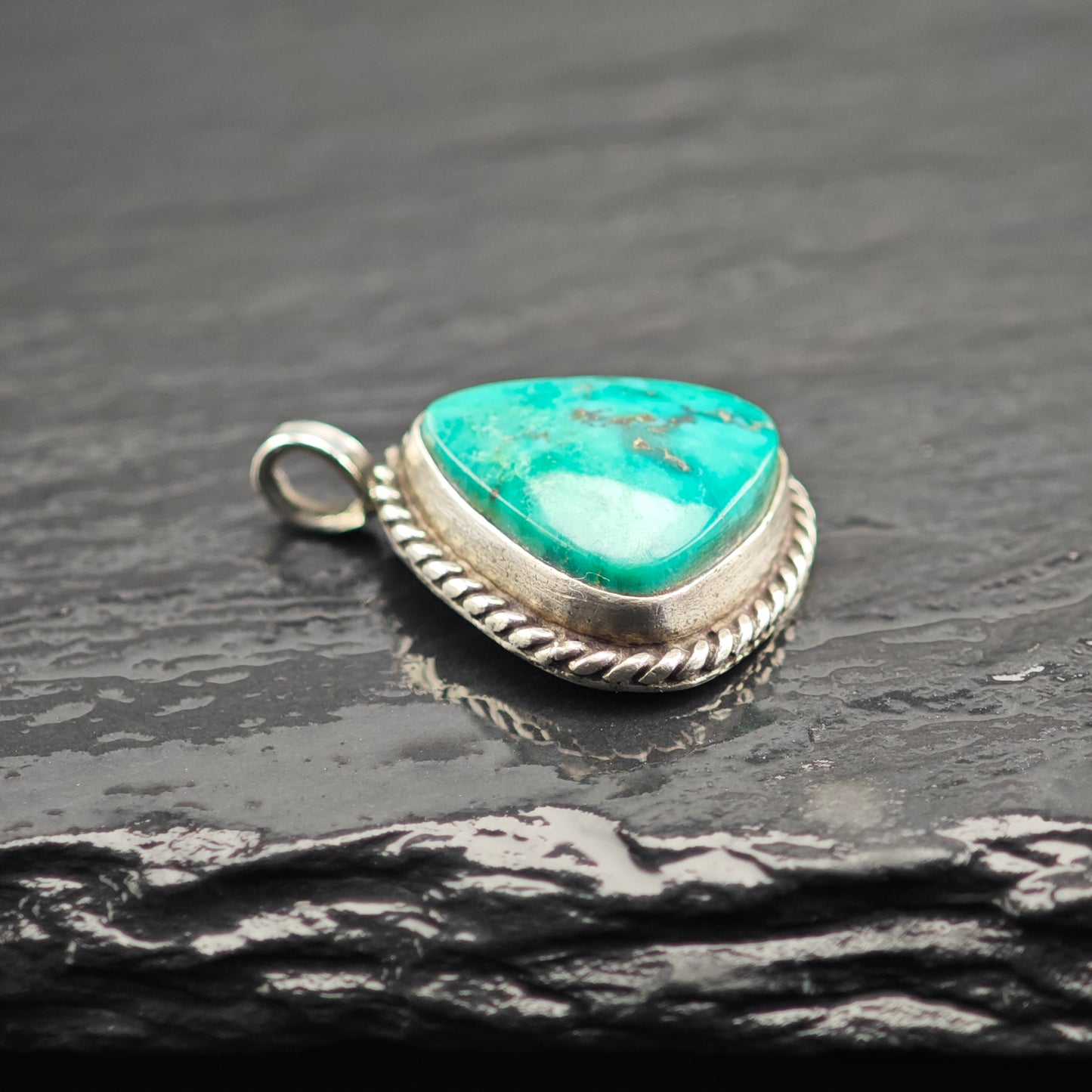 Turquoise Pendant Sterling Silver P2921