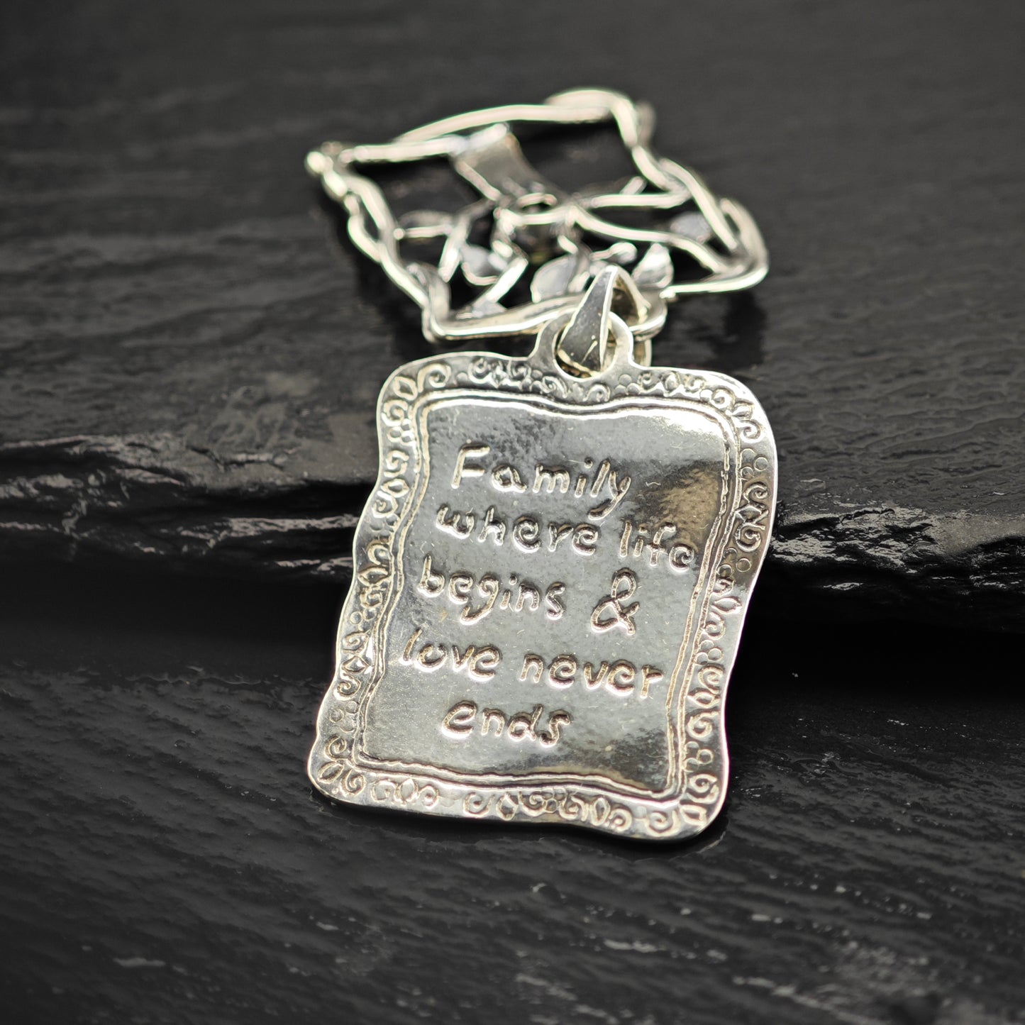 Israel Didae Peridot Family Tree Pendant Sterling Silver P2934