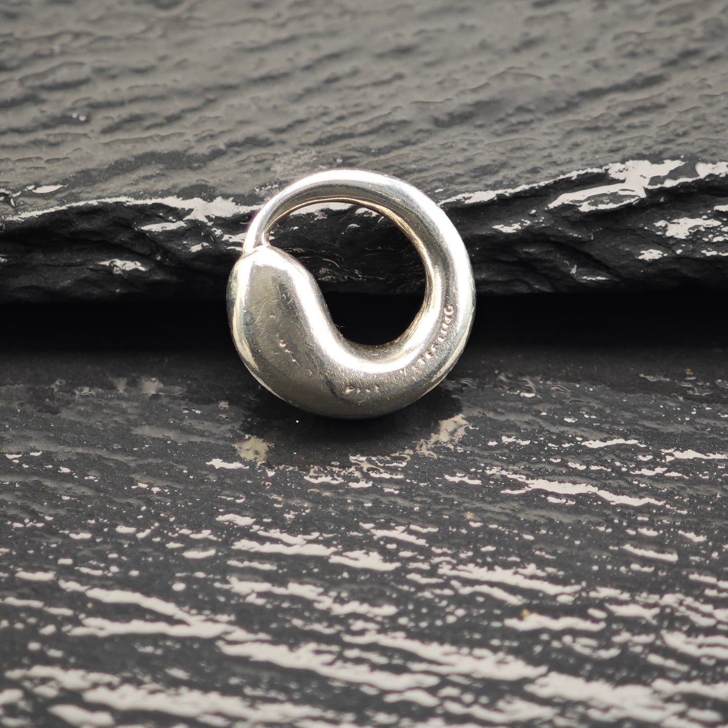 Vintage Ouroboros Sterling Silver Pendant P2935
