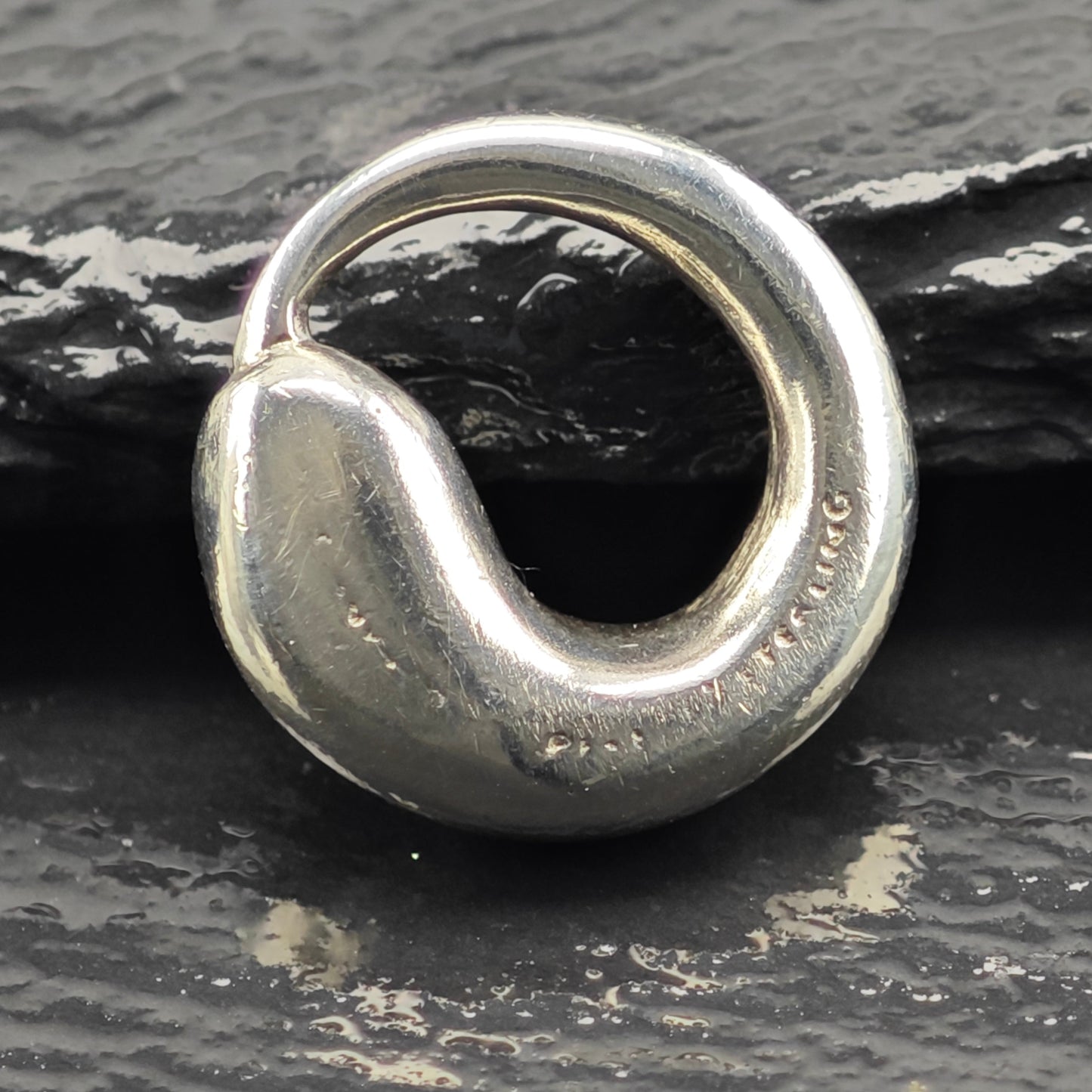 Vintage Ouroboros Sterling Silver Pendant P2935