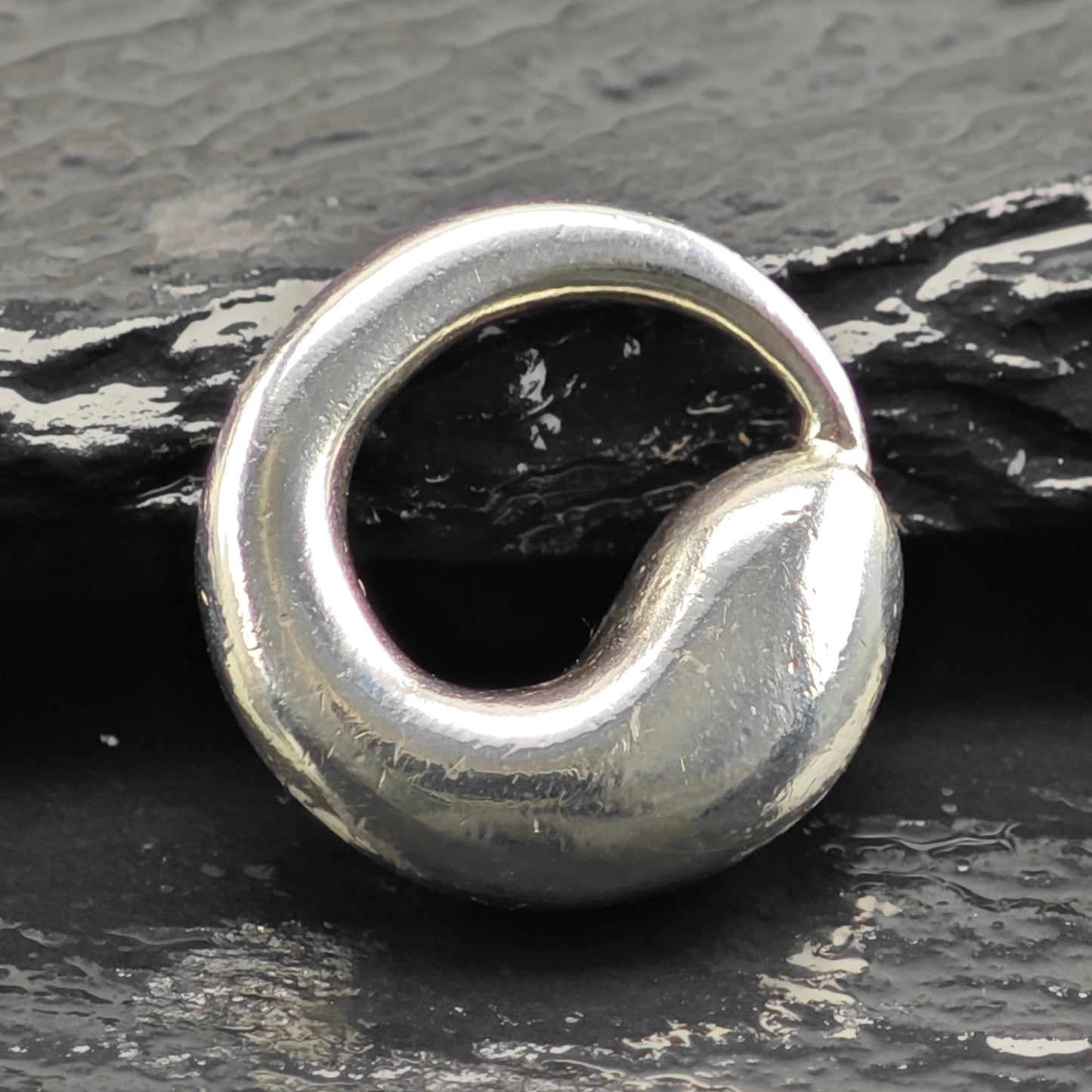 Vintage Ouroboros Sterling Silver Pendant P2935
